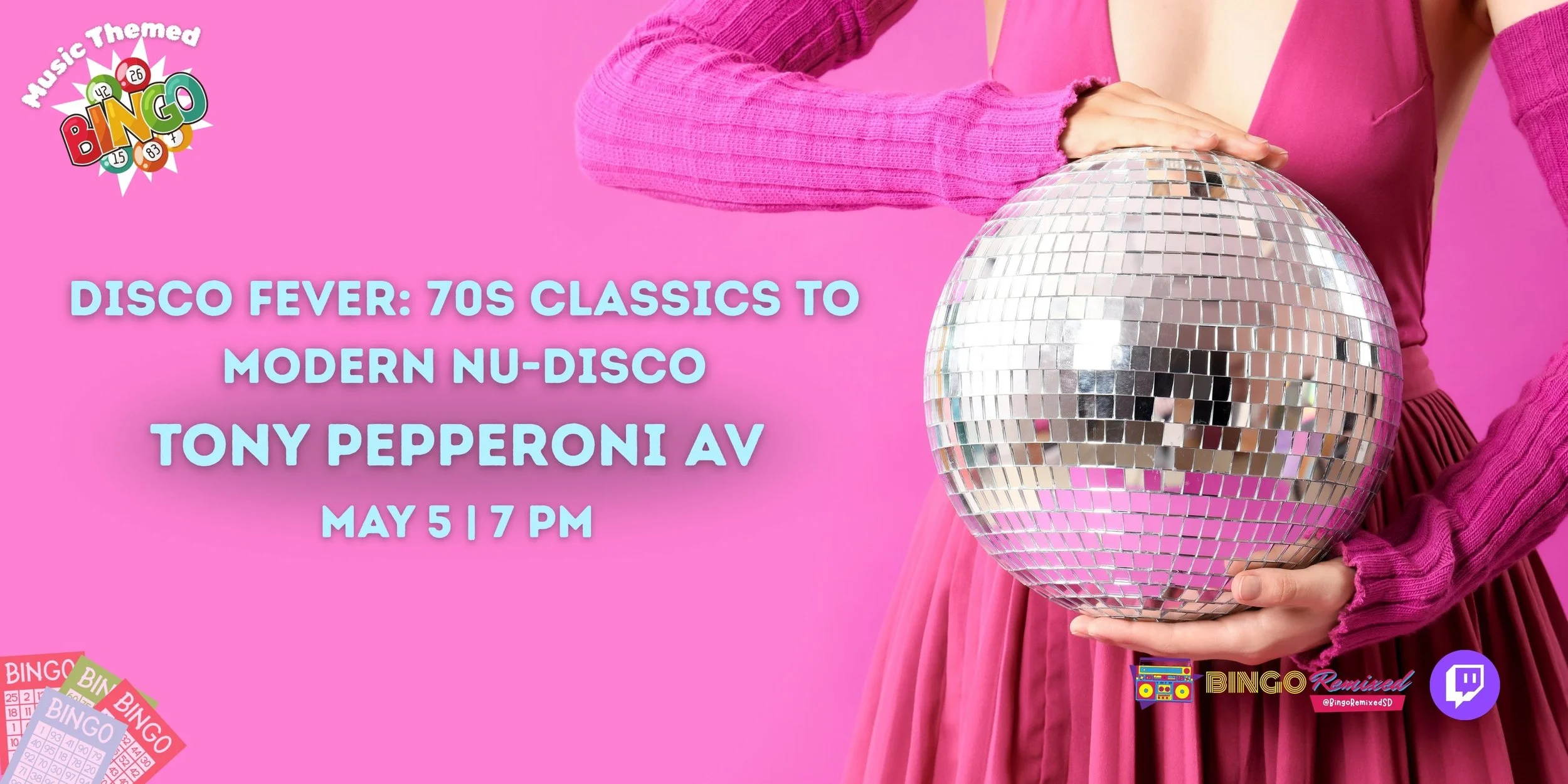 Disco Fever: 70s Classics to Modern Nu-Disco @ Tony Pepperoni Aliso Viejo