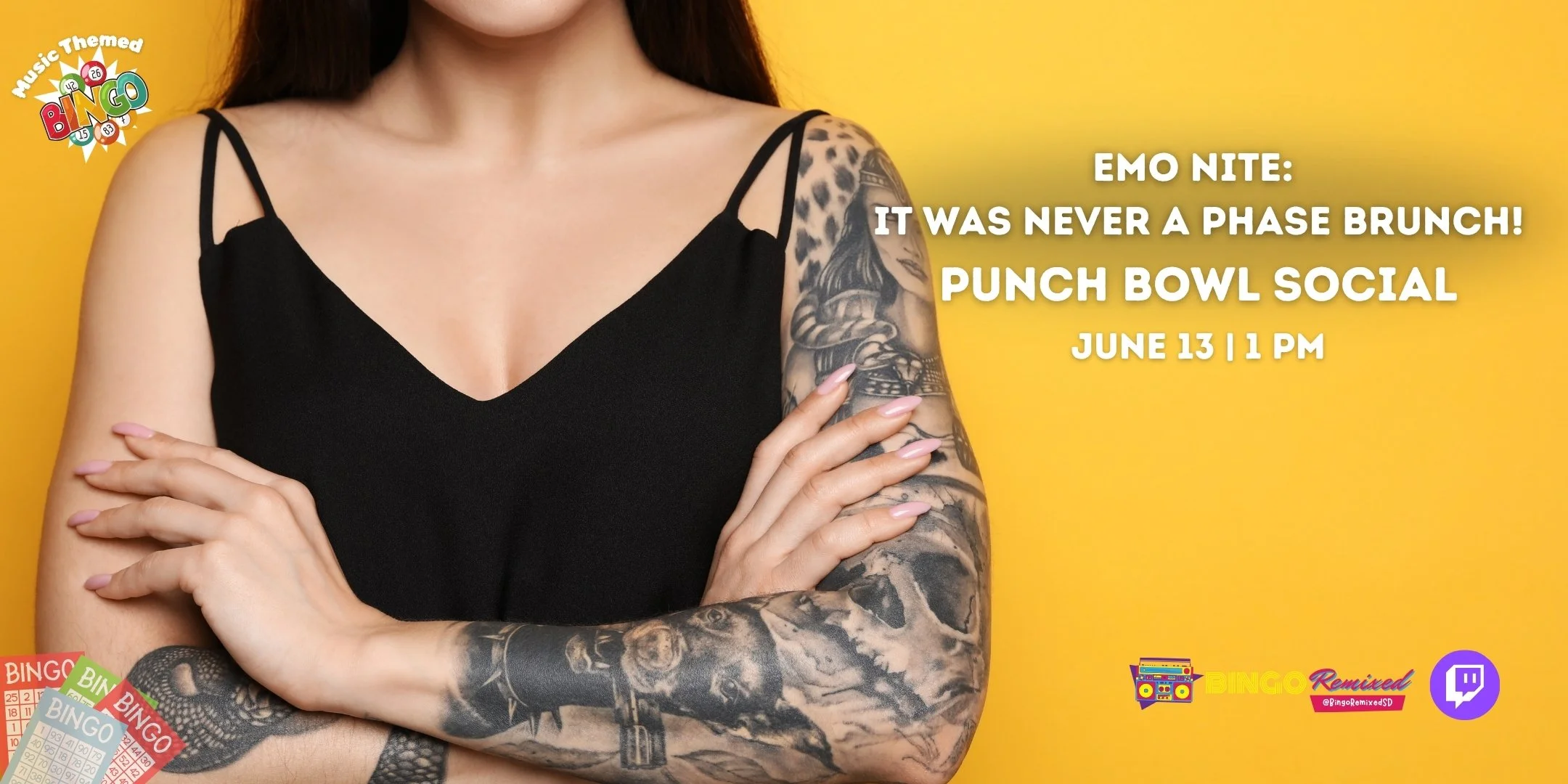 Emo Nite: It Was Never a Phase Brunch! @ Punch Bowl Social