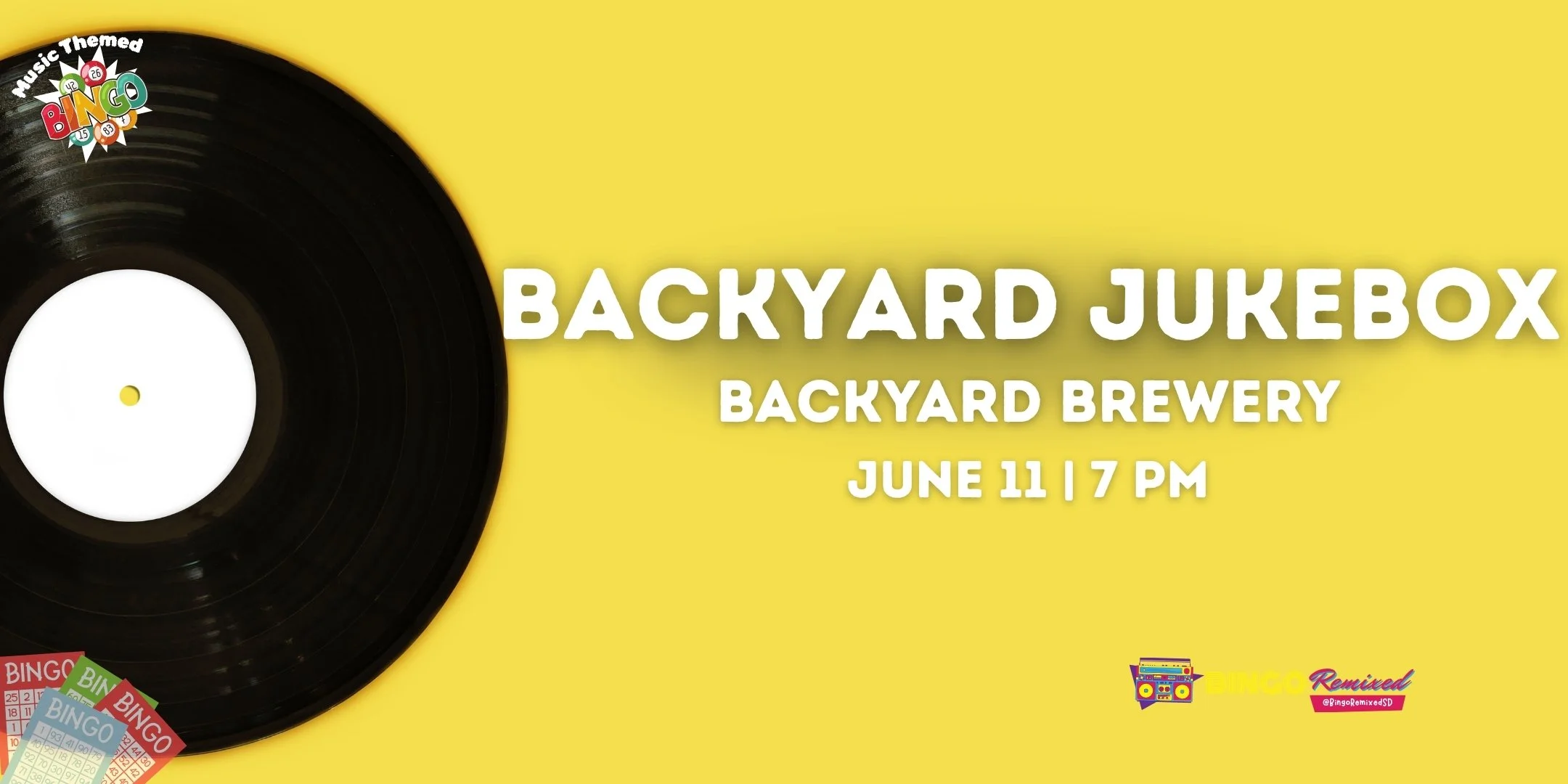 CANCELED: Backyard Jukebox: Brewery Family Favorites &amp; Taproom Anthems @ Backyard Brewery