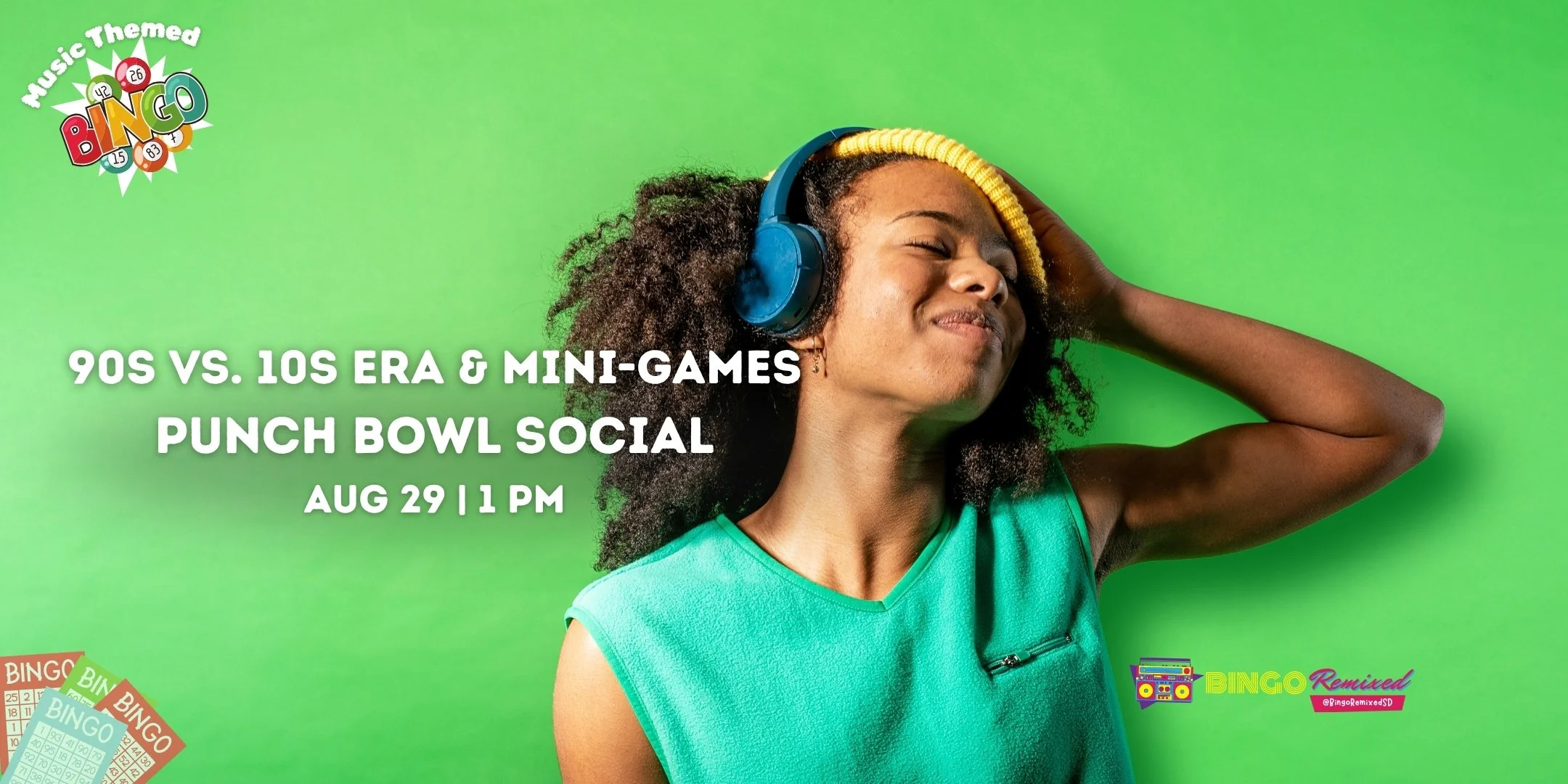 90s vs. 10s Era &amp; Mini-Games @ Punch Bowl Social