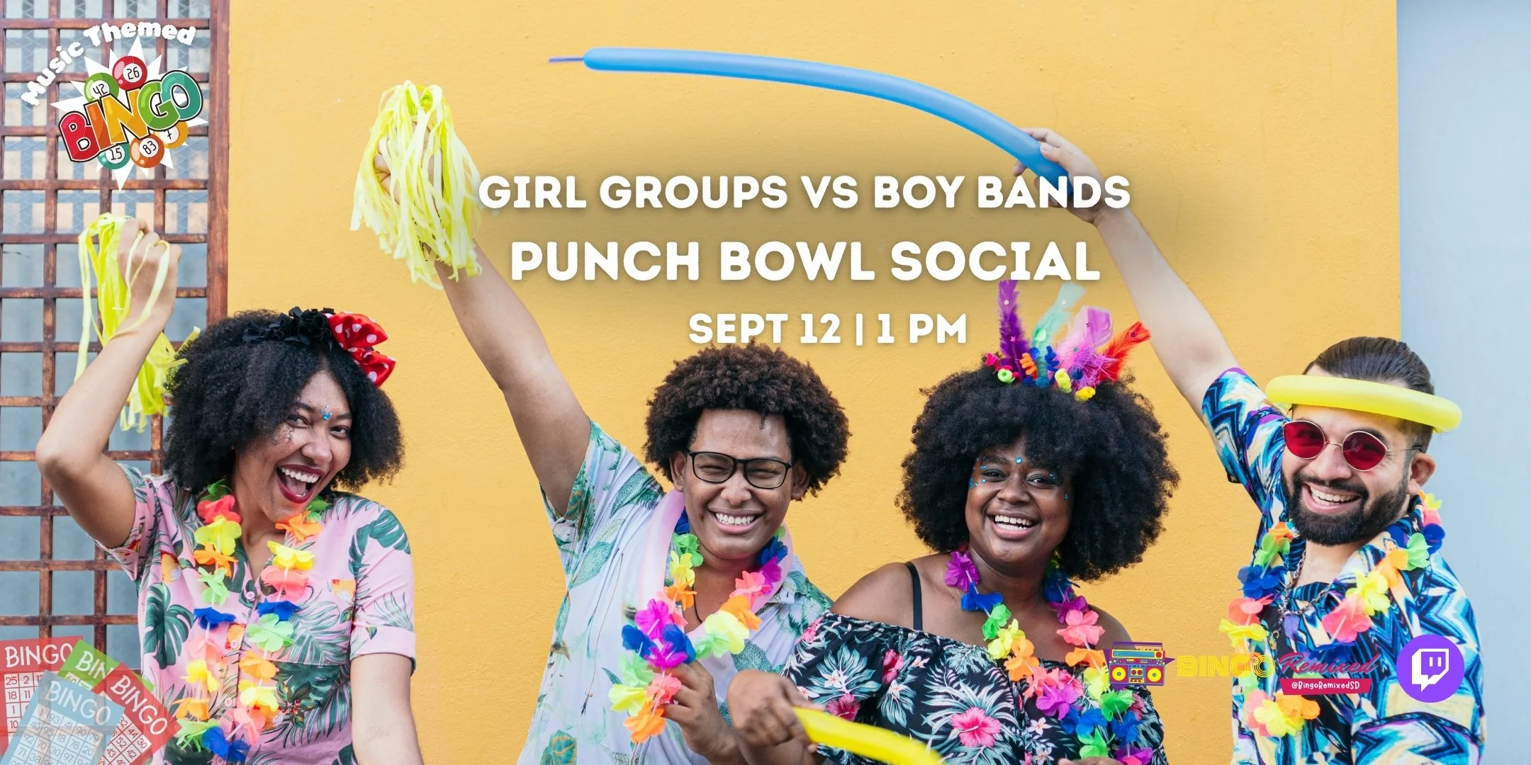 Girl Groups vs. Boy Bands: Grab Your Squad &amp; Play Mini-Games @ Punch Bowl Social