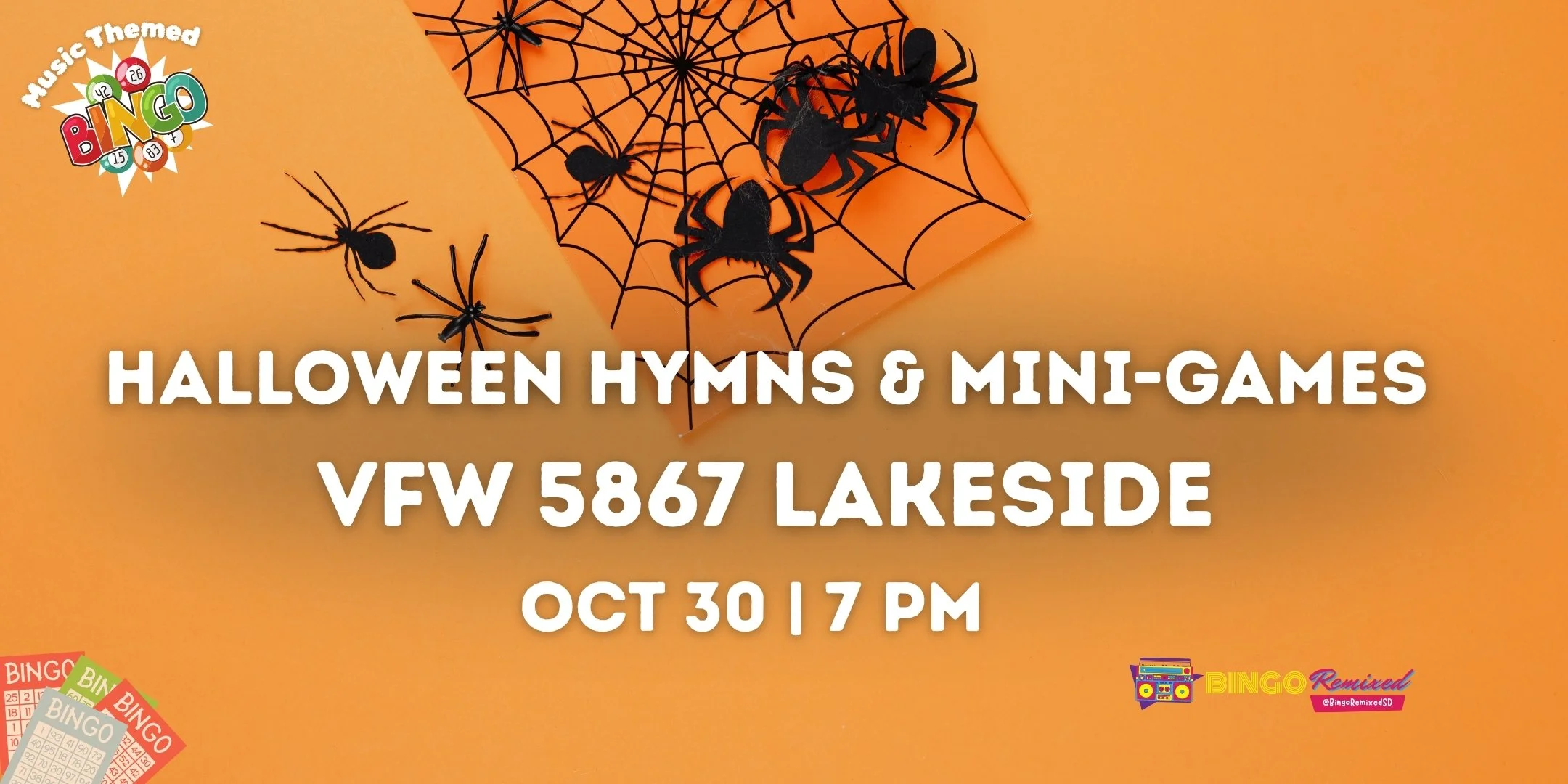 Halloween Hymns &amp; Mini-Games @ VFW 5867 Lakeside