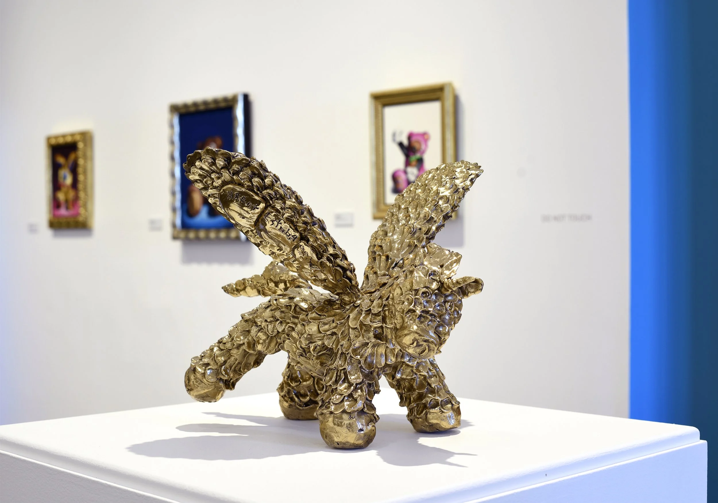 "uniCAN!” polished bronze, 2018 20"x 16"x 8" (51cm x 41cm x 20cm) cRaZy stuFFed aniMALs Edition of 7