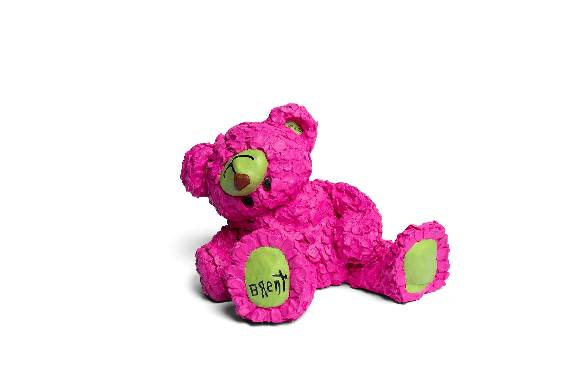 "Smiles" Plushie Pink Mint Green Portrait web.jpg