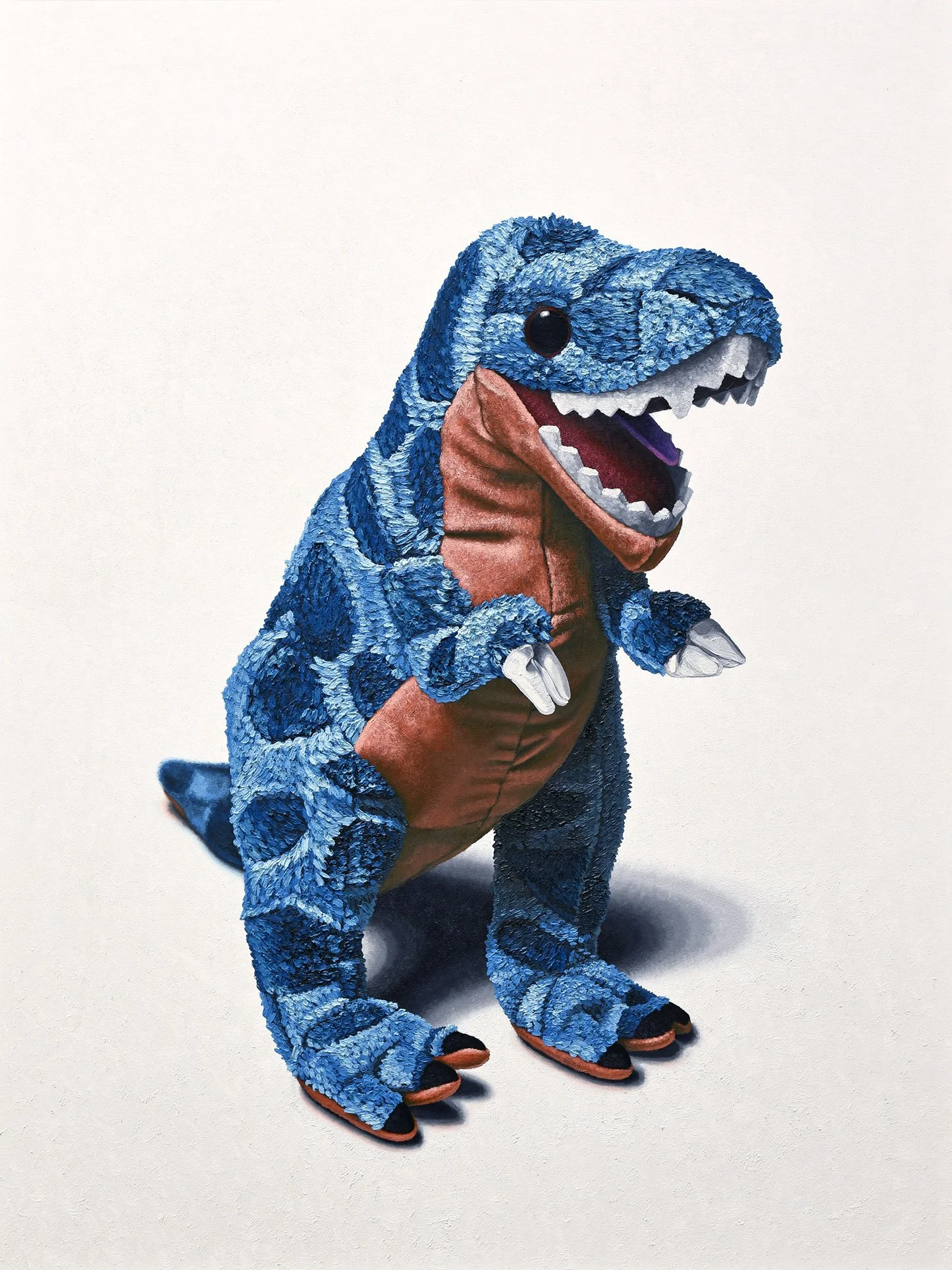  "Rex”  oil on panel, 2017 40"x 30" (91cm x 76cm)  Stuffed Animals   private collection 