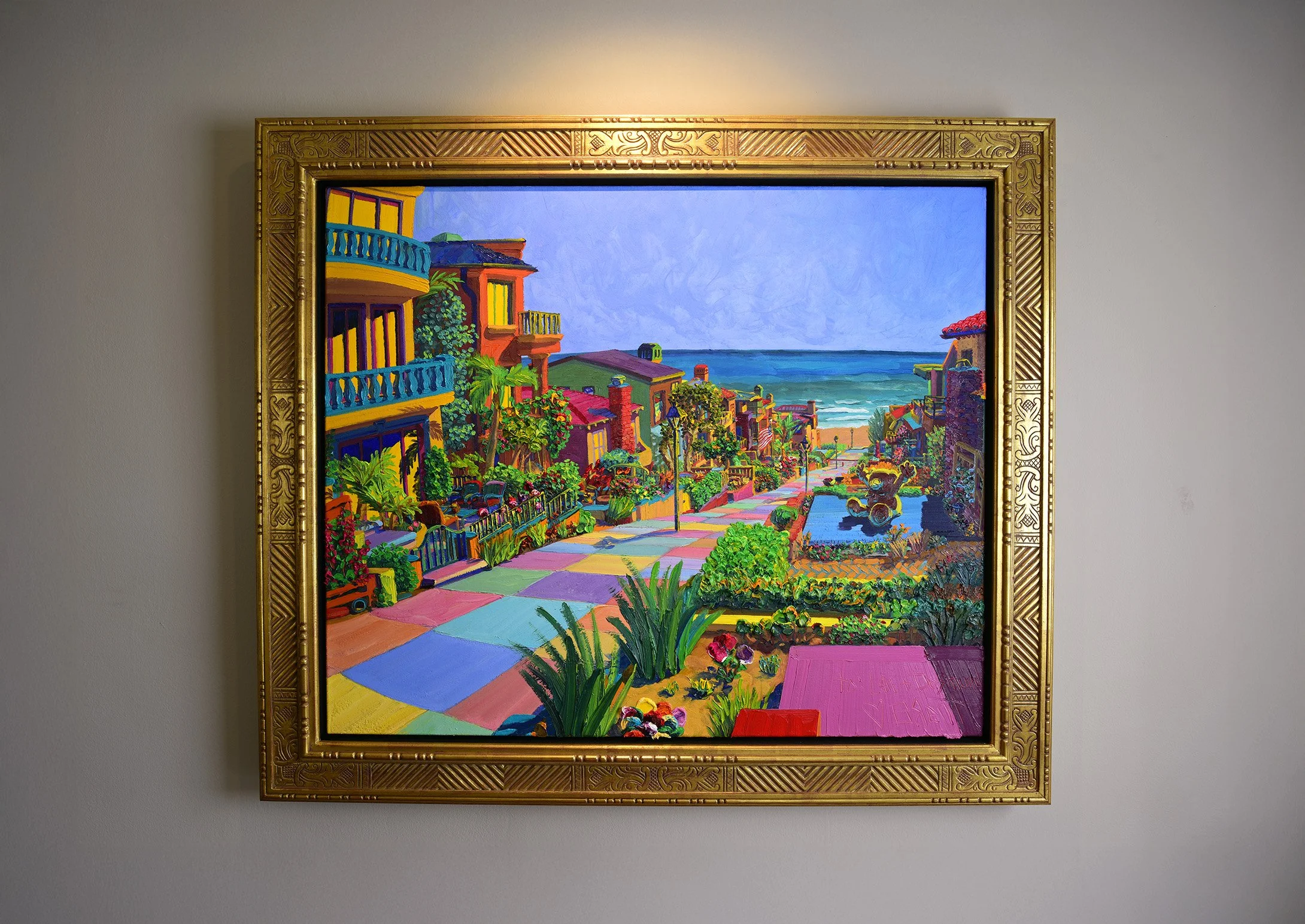  "Love Note"  oil on canvas, 2025 30"x 36" (76cm x 91cm)  Impressions   (sold) 