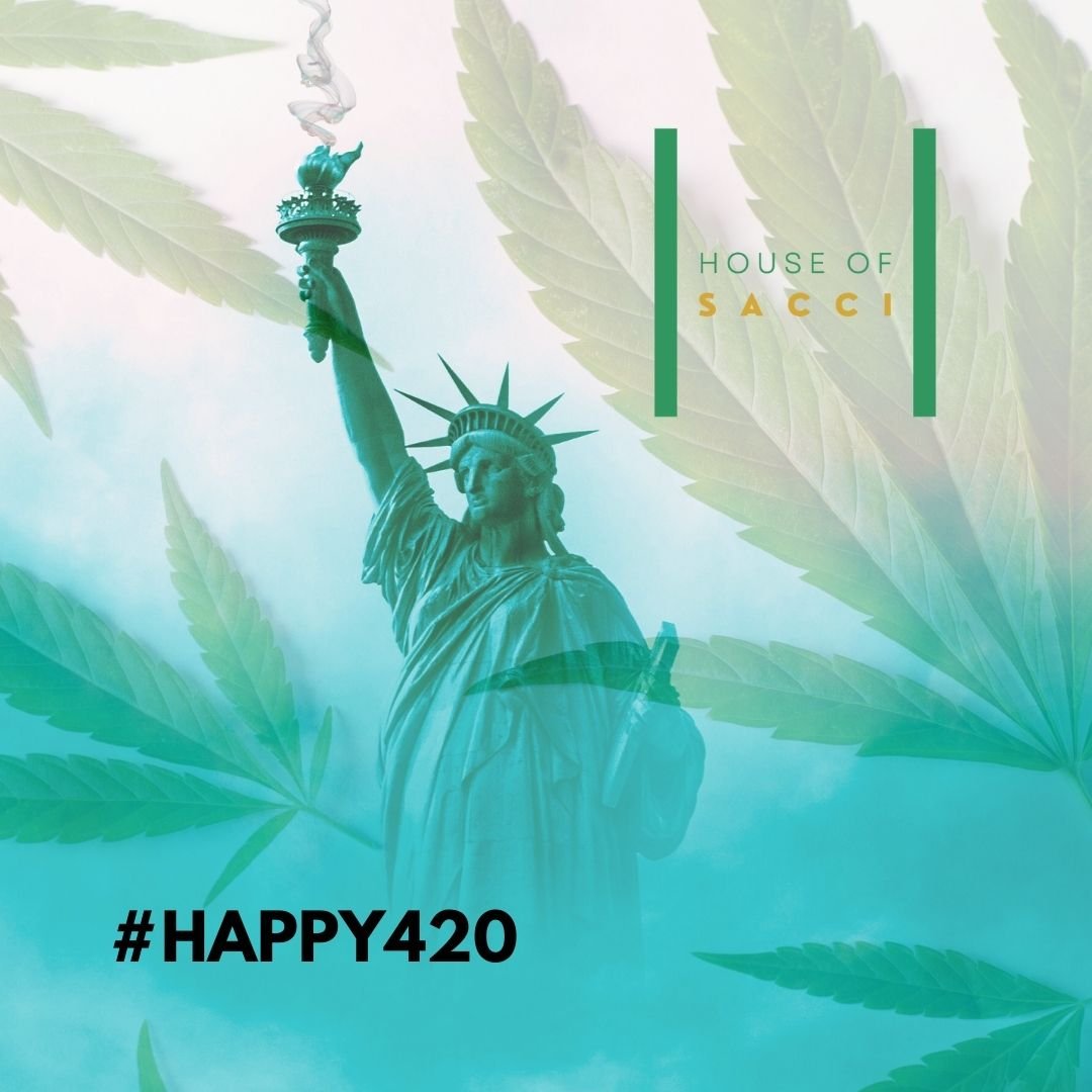 New York, New York, Happy 4/20 from House of Sacci! 

Today, we celebrate all things green. Here's to a day filled with laughter, relaxation, and plenty of greenery! 🌿😎 Let's blaze! 🔥🌿 

#houseofsacci  #happy420