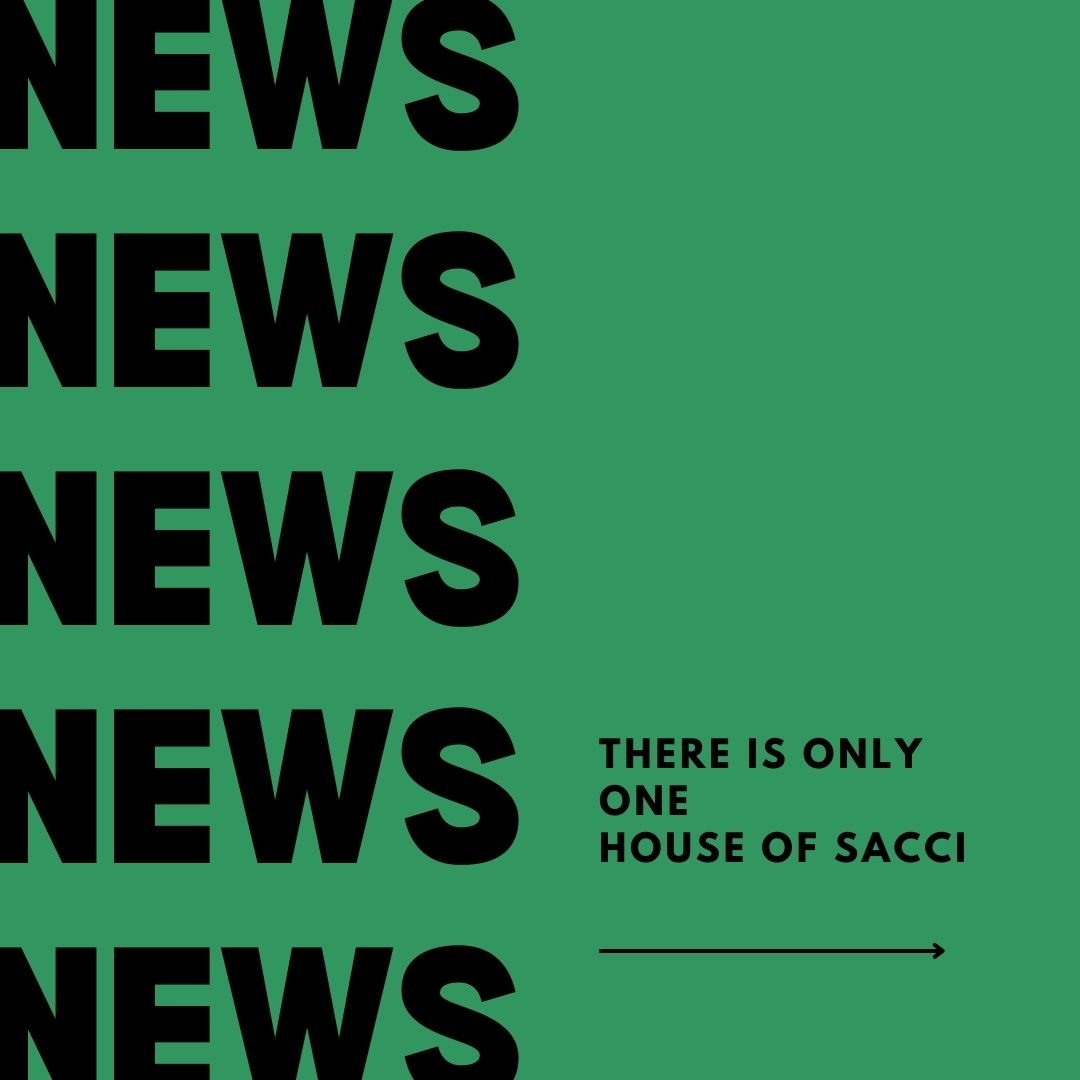 There is only ONE House of Sacci!

 🙏 A heartfelt thank you goes out to all of you who believe in our vision and help make each of our milestones possible. Your unwavering support fuels our passion. 🌟

We enjoy sharing our journey and are proud to 