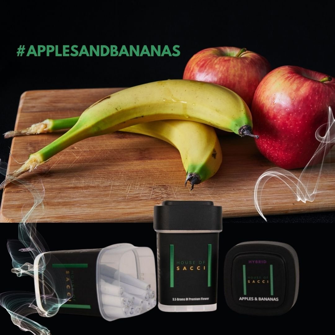 House of Sacci's packs of Apples and Bananas are like taking a vacation without leaving the Empire State. Leave the hard work to us and just enjoy the tropical flavors 🍎🍌 

#ApplesAndBananas #houseofsacci