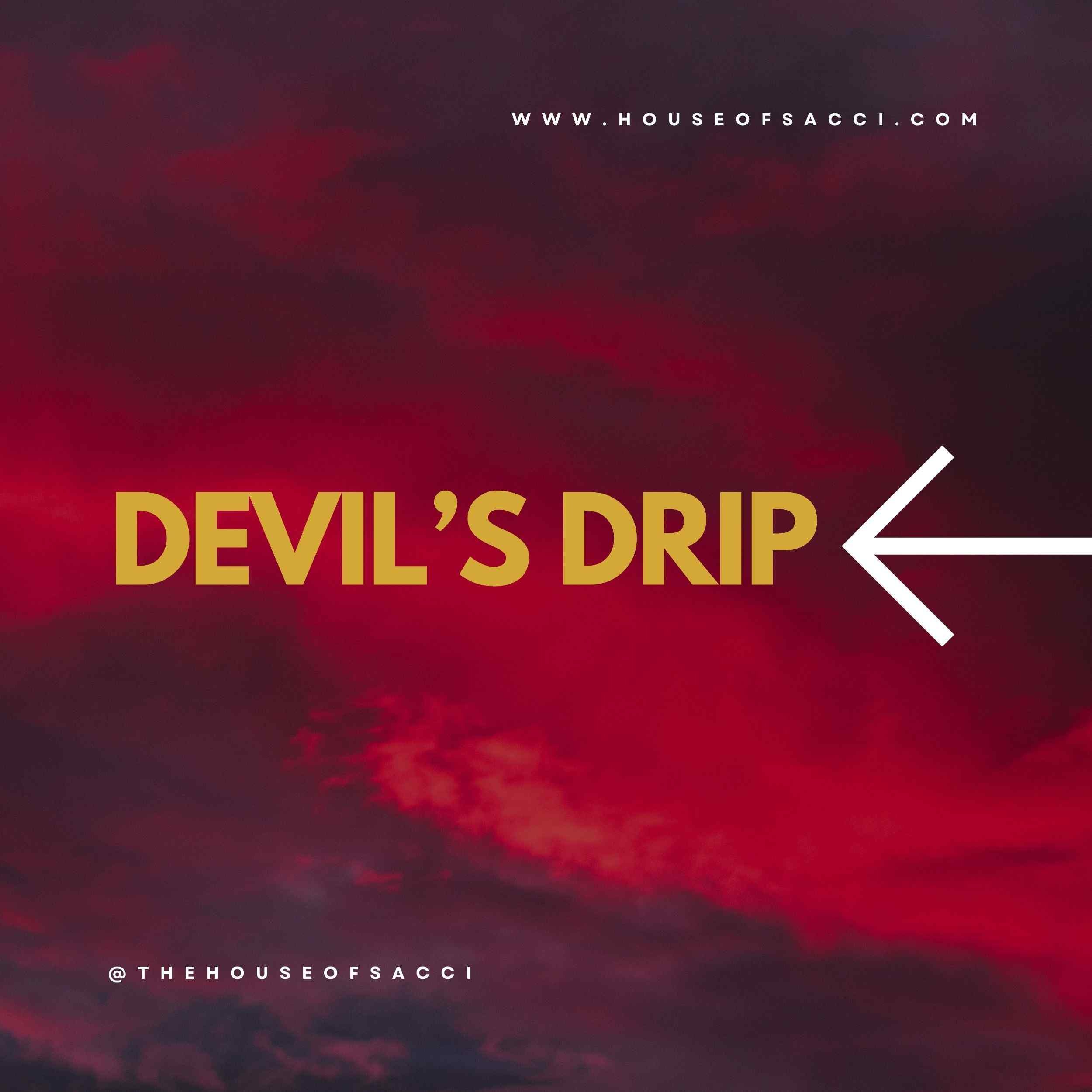 DEVIL'S DRIP BY HOUSE OF SACCI:
The perfect blend of Sherb and Red Pop, this relaxing and euphoric frosted-purple strain has a fruity yet nutty undertone.