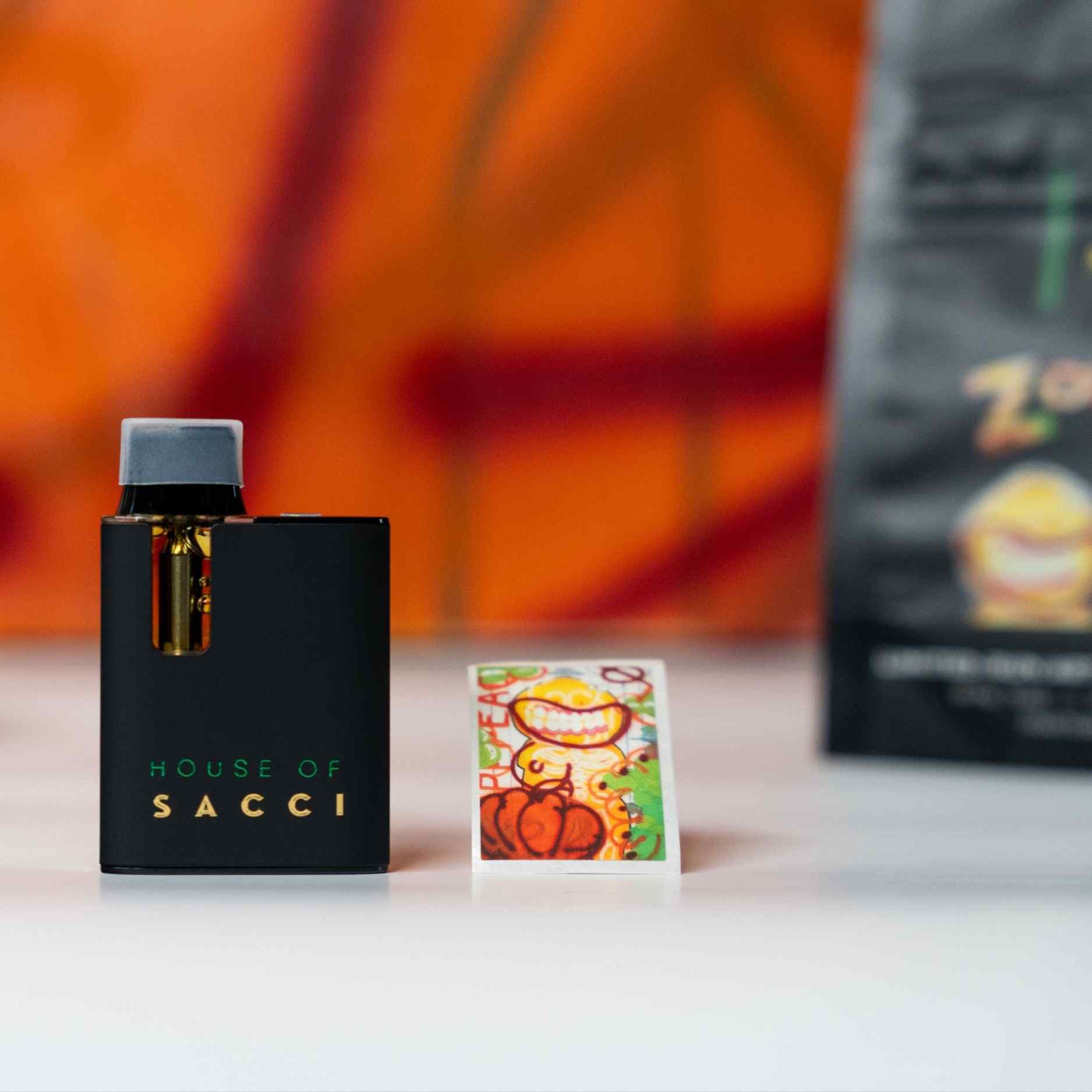 Introducing Zour Patch Kidz, the 2 gram limited-run art collab premium cannabis vape from House of Sacci created in collaboration with Private Art Consulting x Artist Kque, with a perfectly balanced sweet and sour flavor.