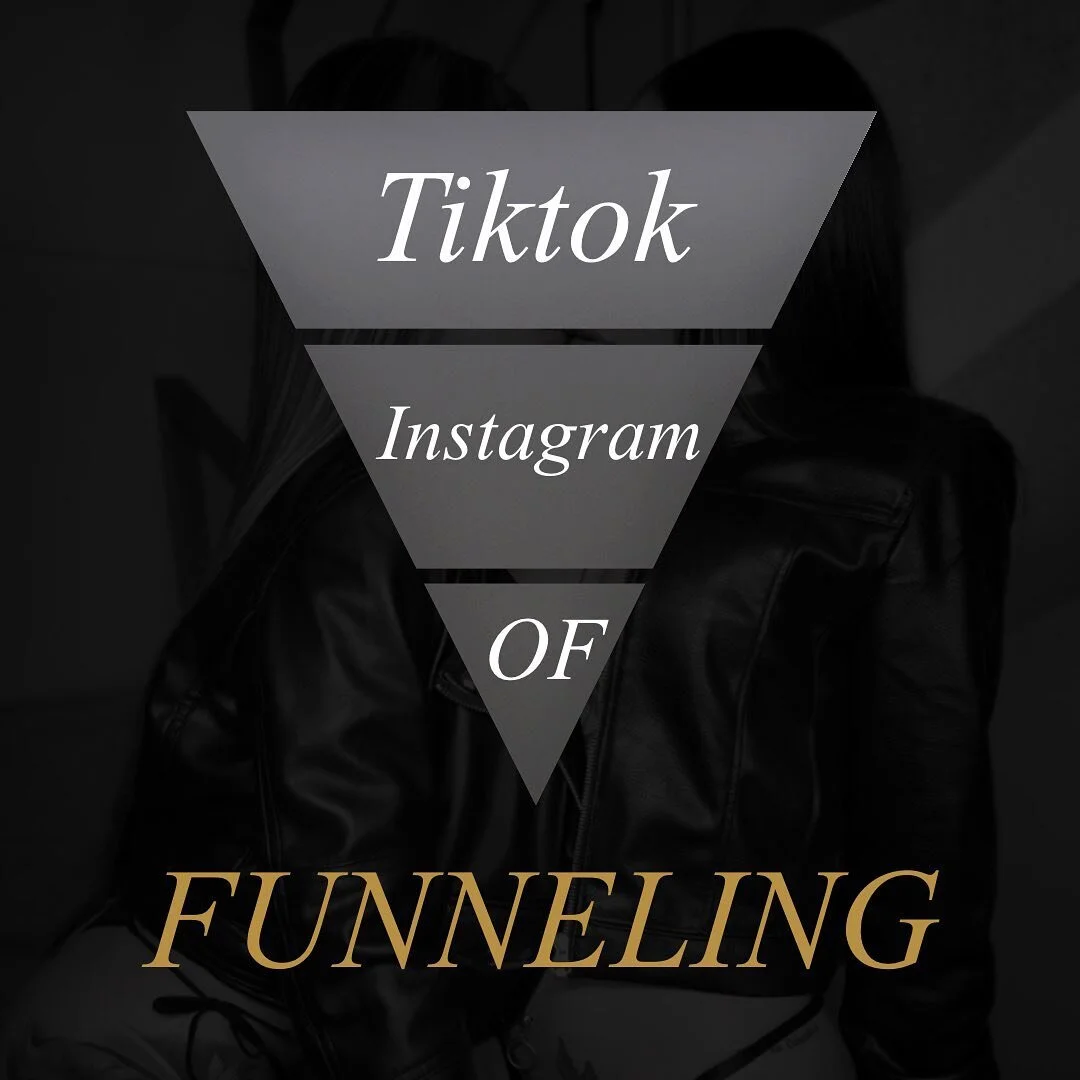 MAXIMISING your income. Funnelling is a tool used to direct customers from the first place they find you, to your end goal of where you want them to be.