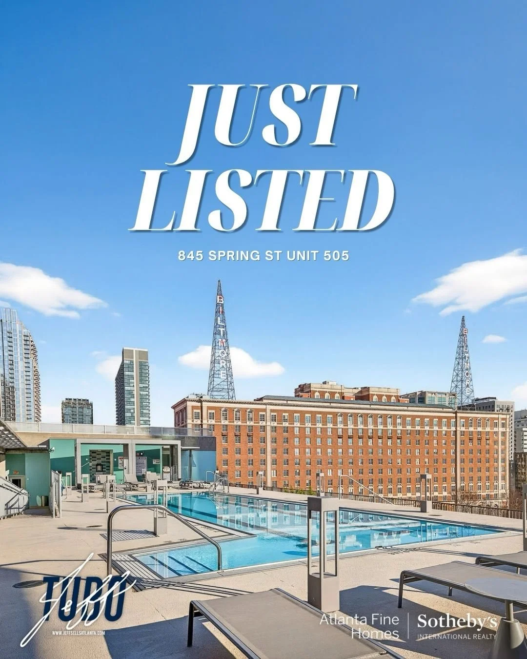 JUST LISTED 💥

MidCity Lofts
845 Spring St NW Unit 505
🛏️ 2 Beds 🛁 2 Bath 
Offered at $439,000

Perched on the top floor, this 2 story loft features over 20 ft of floor to ceiling windows filling the space with natural light. Concrete floors, expo