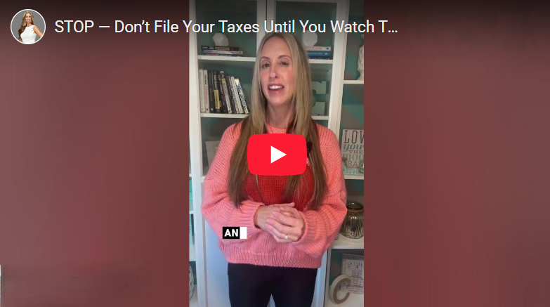 Don’t File Your Taxes Until You Watch This