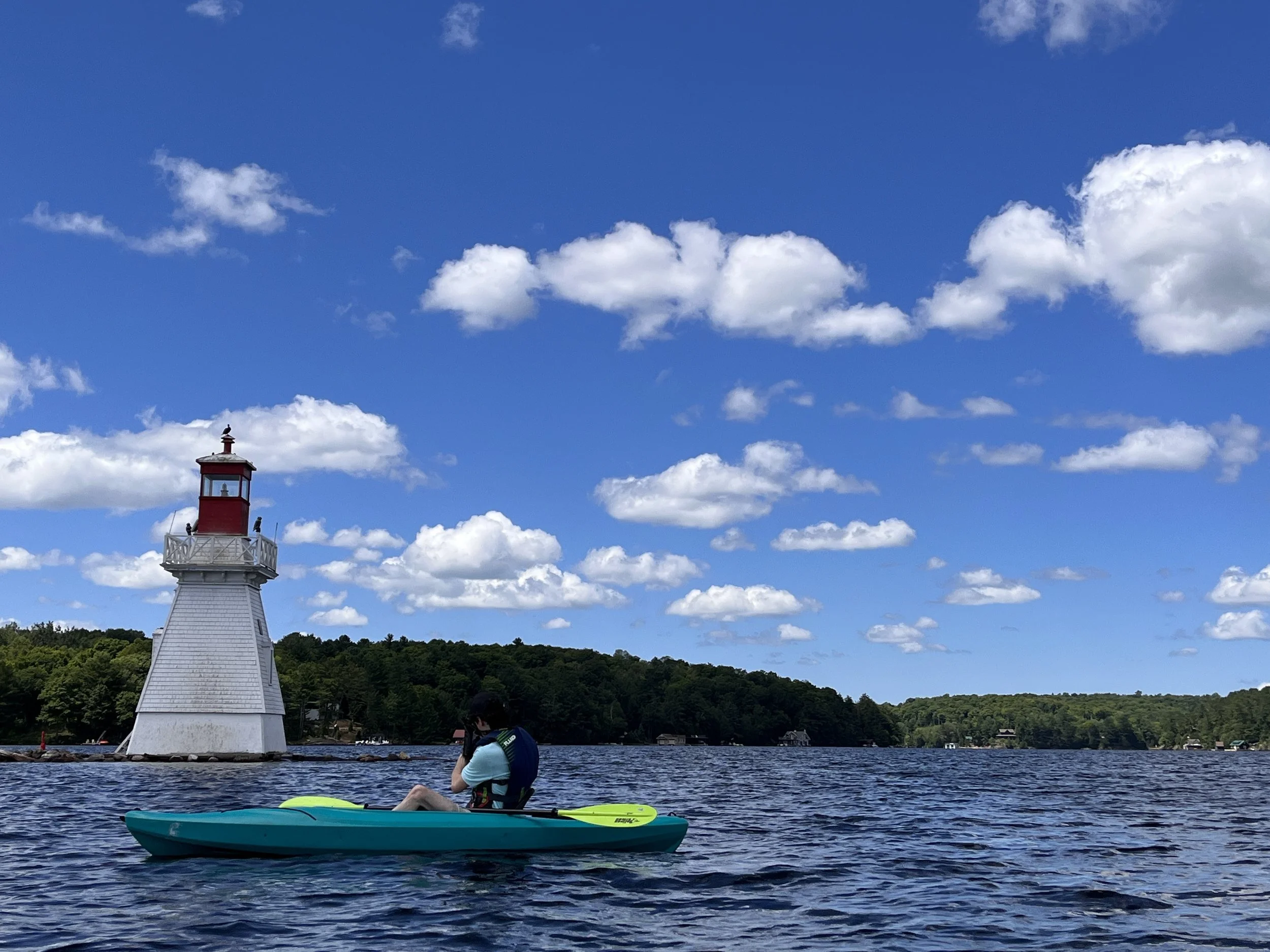 Exploring 2 Northern Ontario Lighthouses by Kayak