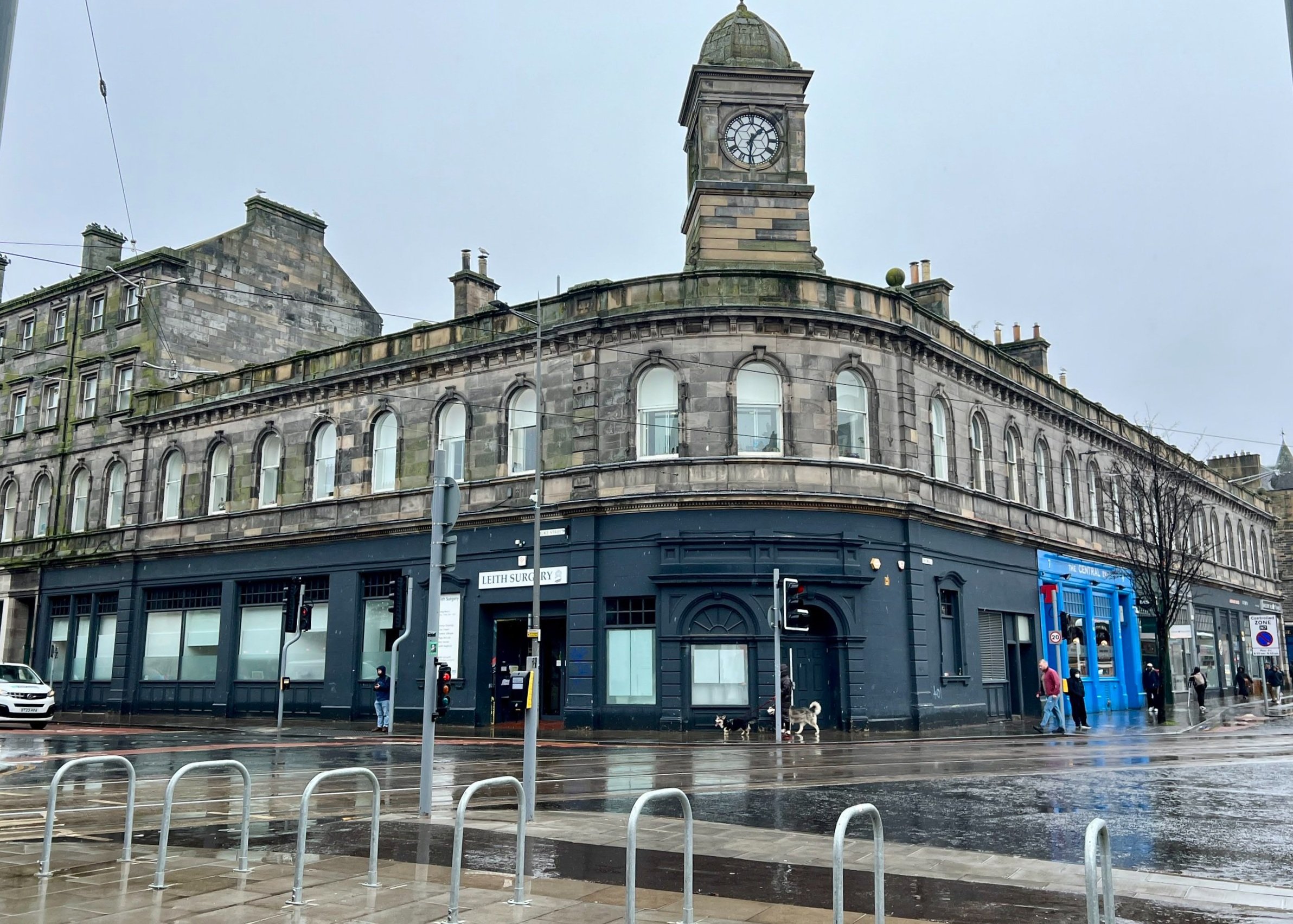  The former Leith Central Railway Station that is connected to the Trainspotting novel and film  