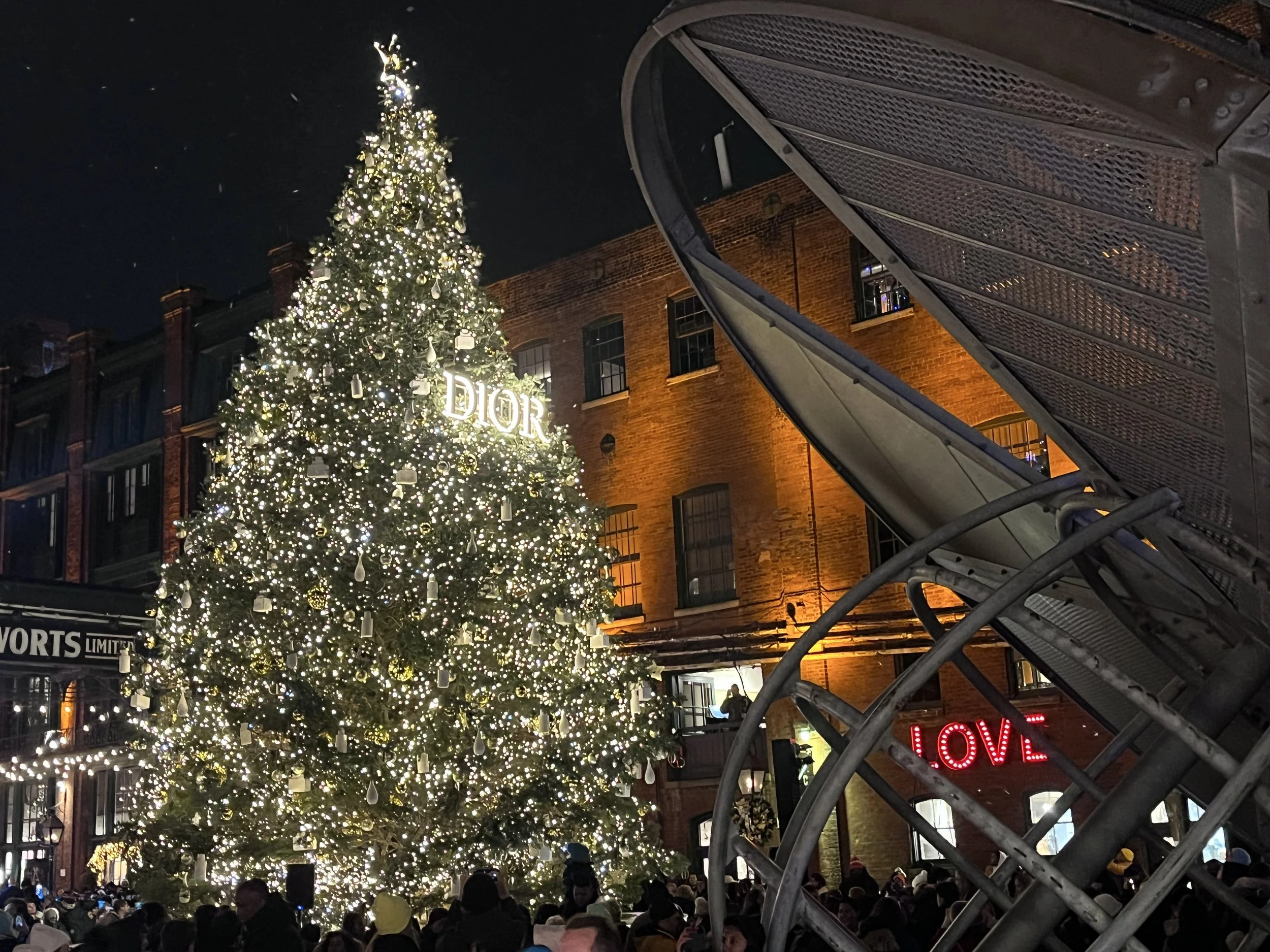 Experience The Distillery Winter Village in Toronto