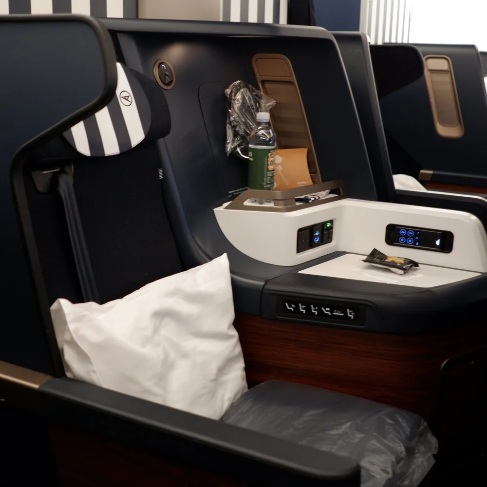 J'ai testé le vol en classe affaires Polaris de United Airlines de