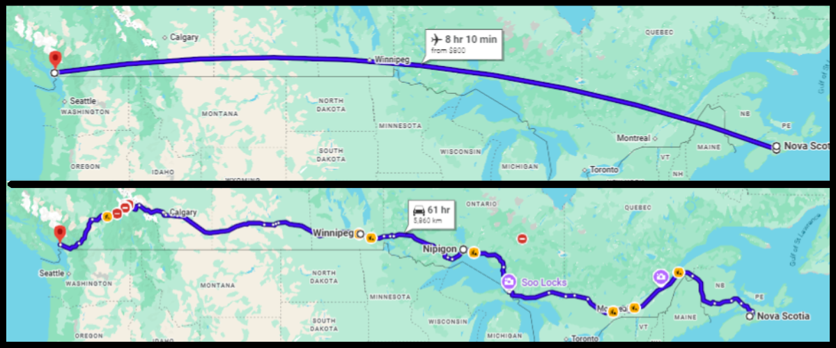 Why Canada Is One of the Hardest Countries in the World to Travel Across 