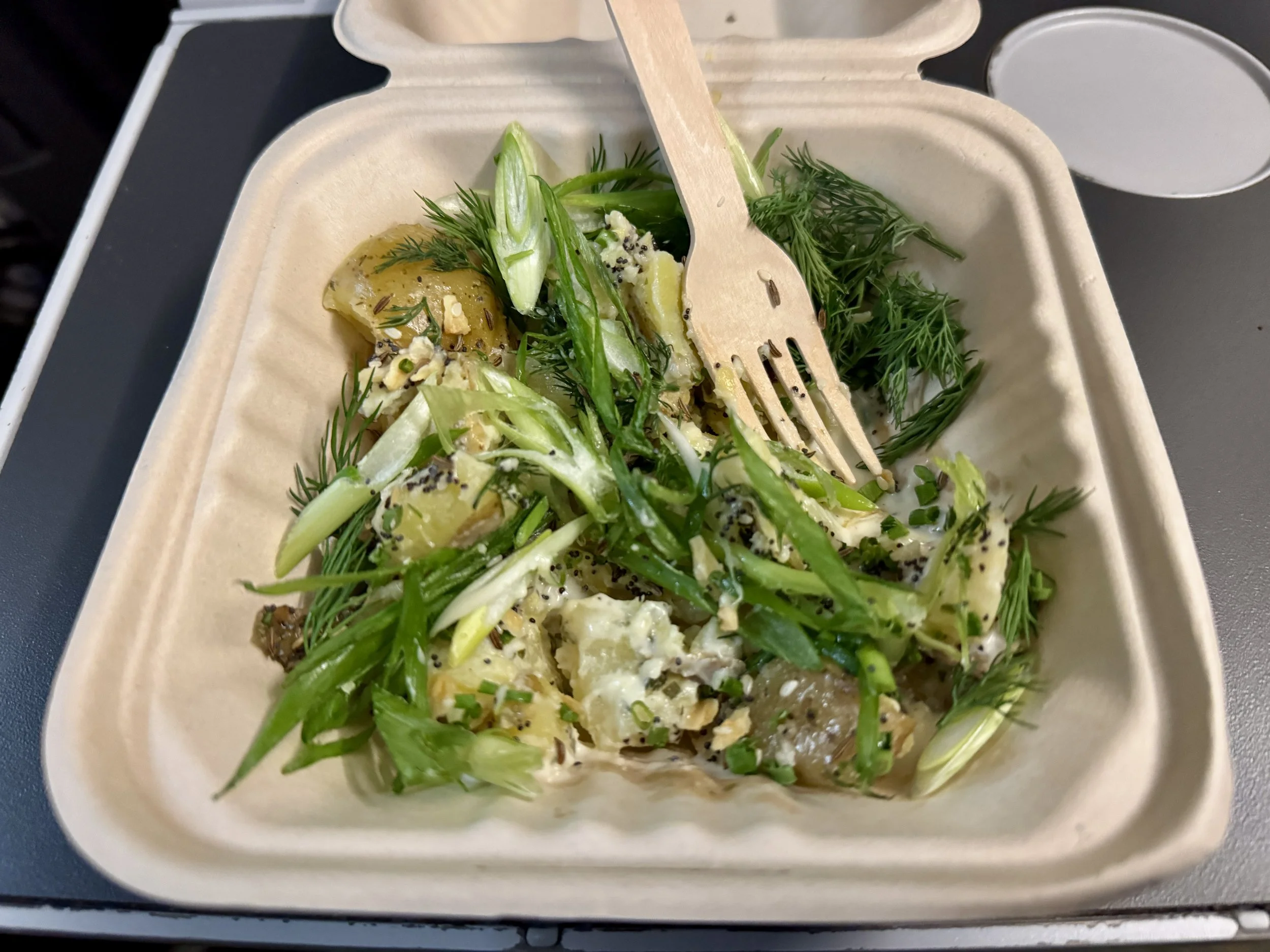 Random Delicious Thing: Smashed Potato Salad in Montréal