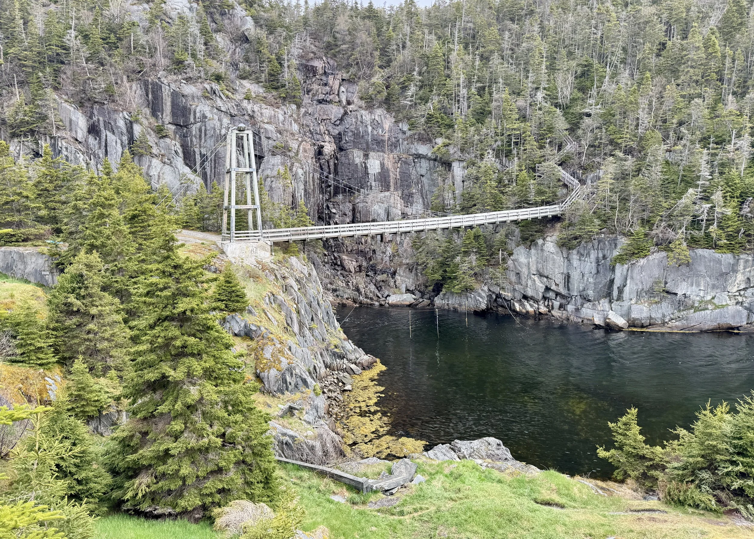 Bain There, Done That: Hiking to La Manche Suspension Bridge