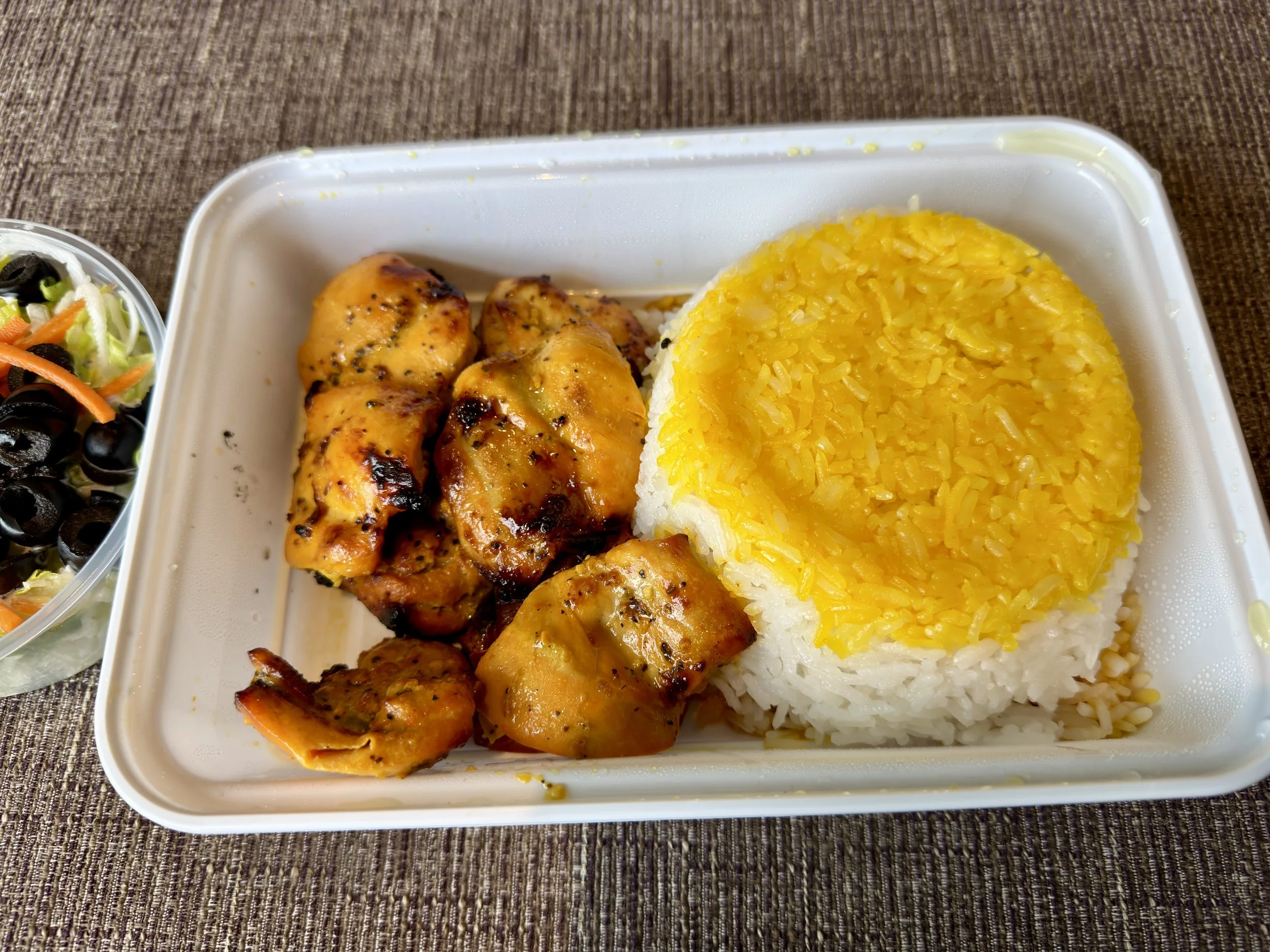 Random Delicious Thing: Saffron Chicken Kebab in St. John's