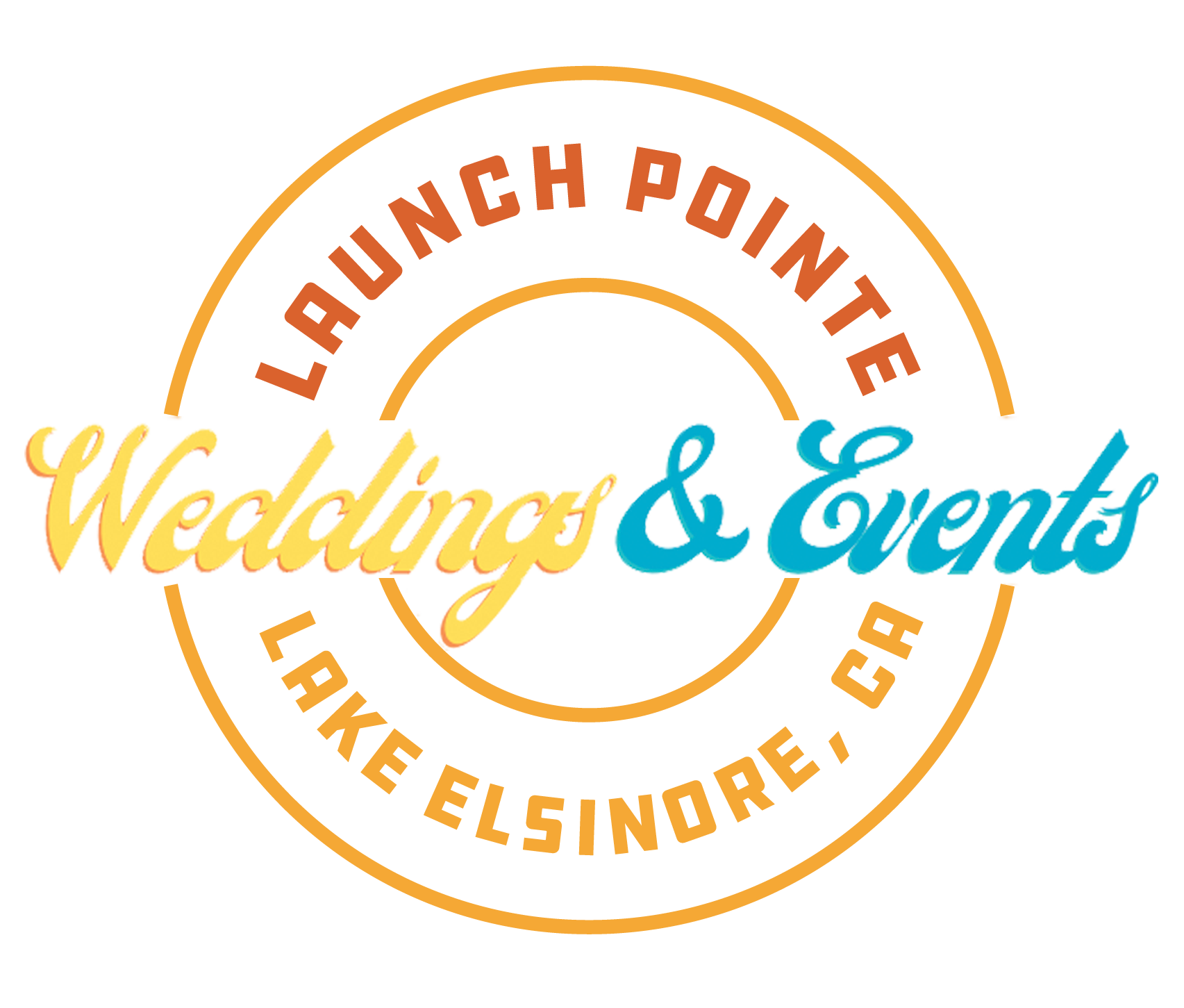 The Launch Pointe Wedding and Events logo.