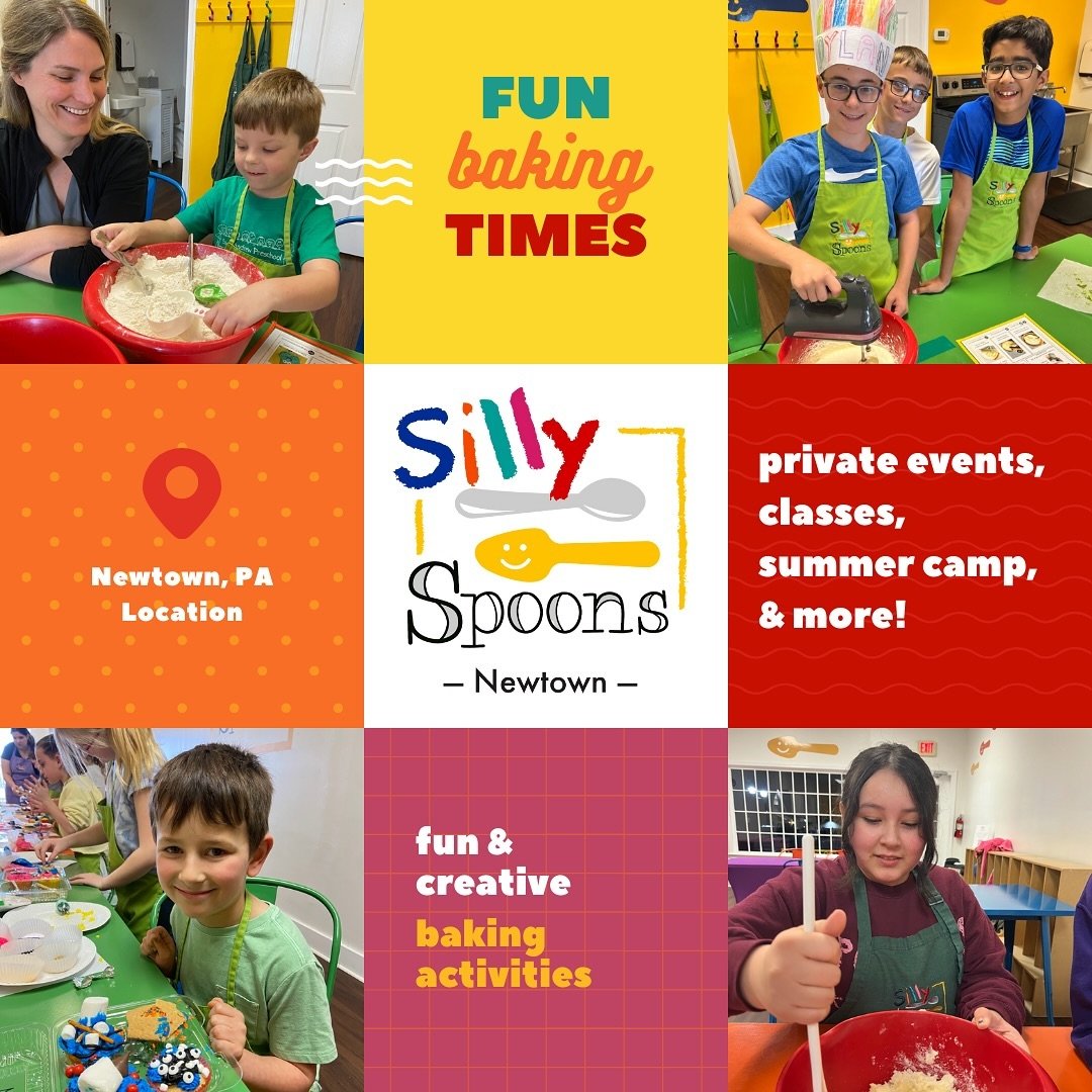 Stirring up smiles, one spoonful at a time! ✨Join the Silly Spoons family for delicious delights and endless fun. Let&rsquo;s make every moment a memorable one together! 

#sillyspoons #warringtonpa #newtownpa #buckscountypa #kidscanbaketoo #buckscou