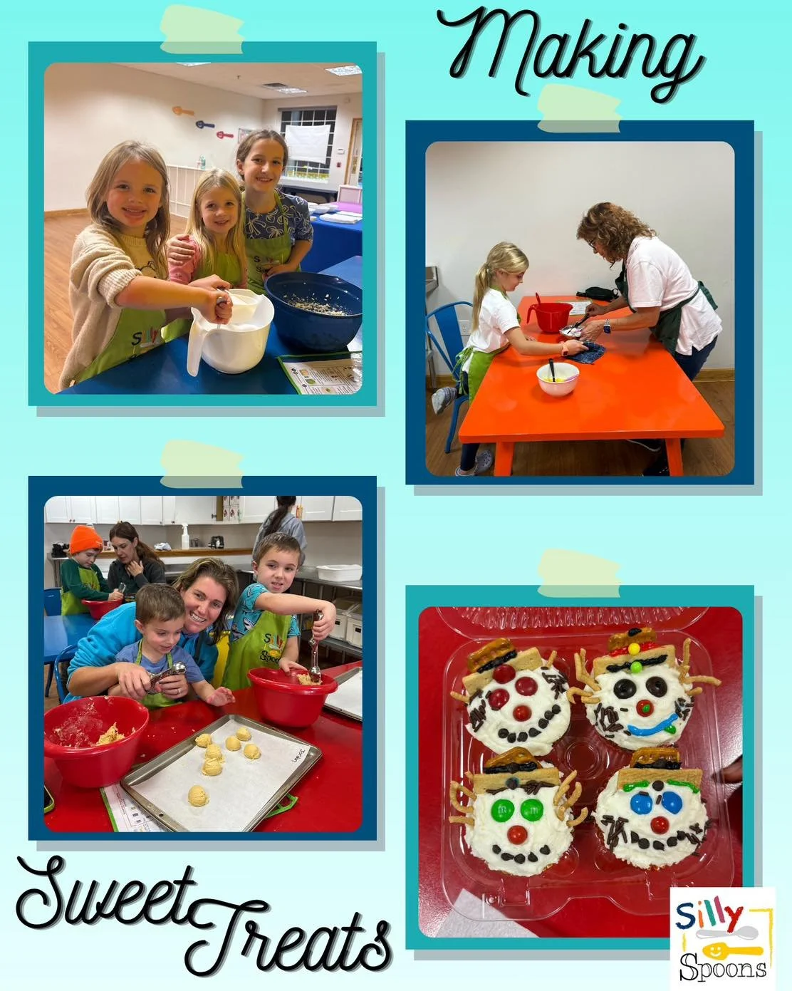 What better way to spend your day, than cooking with your friends. Come join us at Silly Spoons for a thrilling baking experience. Visit our website for more information about upcoming classes, summer camps, and private events!

#warringtonpa #sillys