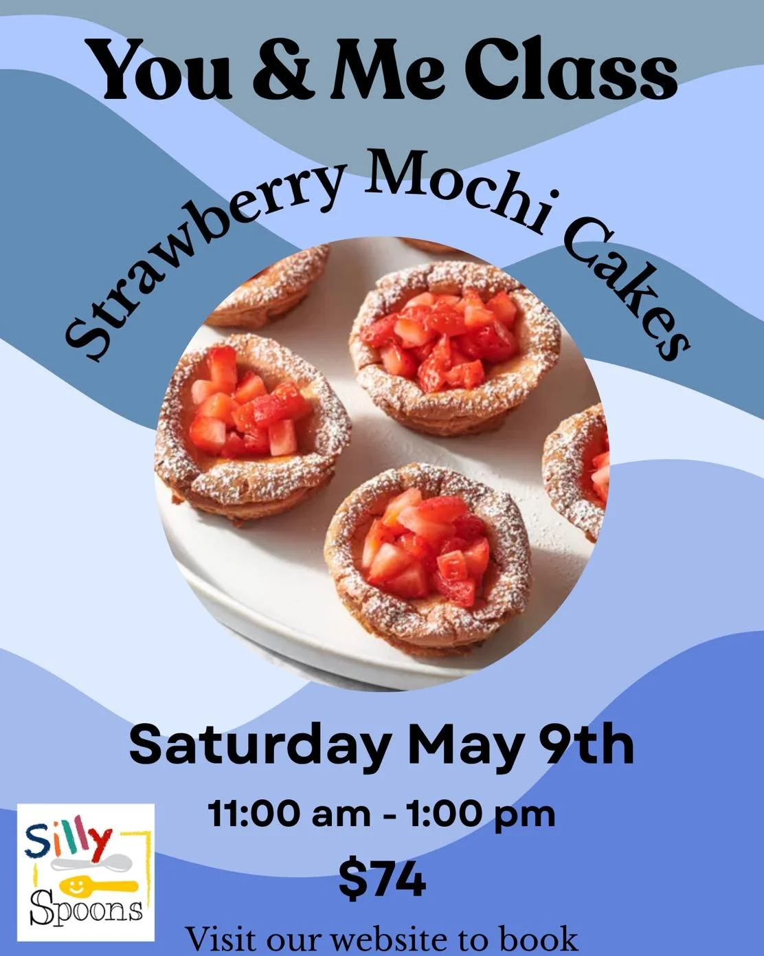 👩🏼&zwj;🍳👩🏻&zwj;🍳 Flour, fun, and sweet memories 👩🏻&zwj;🍳👩🏼&zwj;🍳

Join us for a special bake class where tiny hands and grown-up helpers create delicious treats. These strawberry mochi cakes are perfectly sweet and satisfy your sweet toot