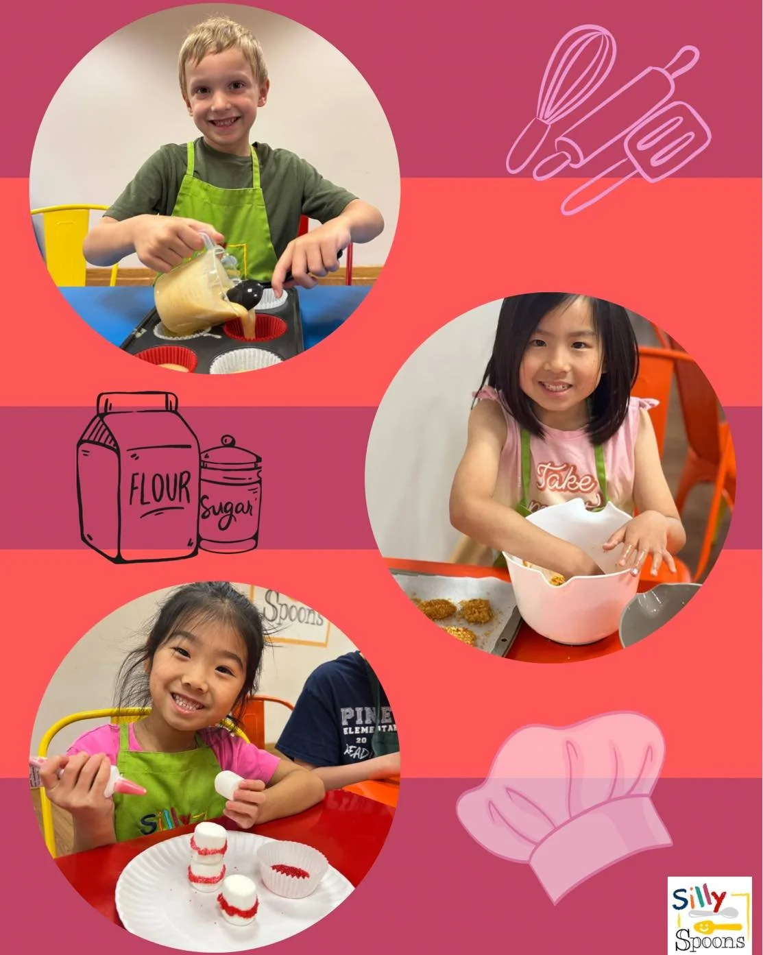 ✨🥄 Little chef, big smiles 🥄✨

Today&rsquo;s mission: make magic in the kitchen, one sprinkle at a time. 

#warringtonpa #sillyspoons #buckscountybusiness #kidscooking #sillyspoons