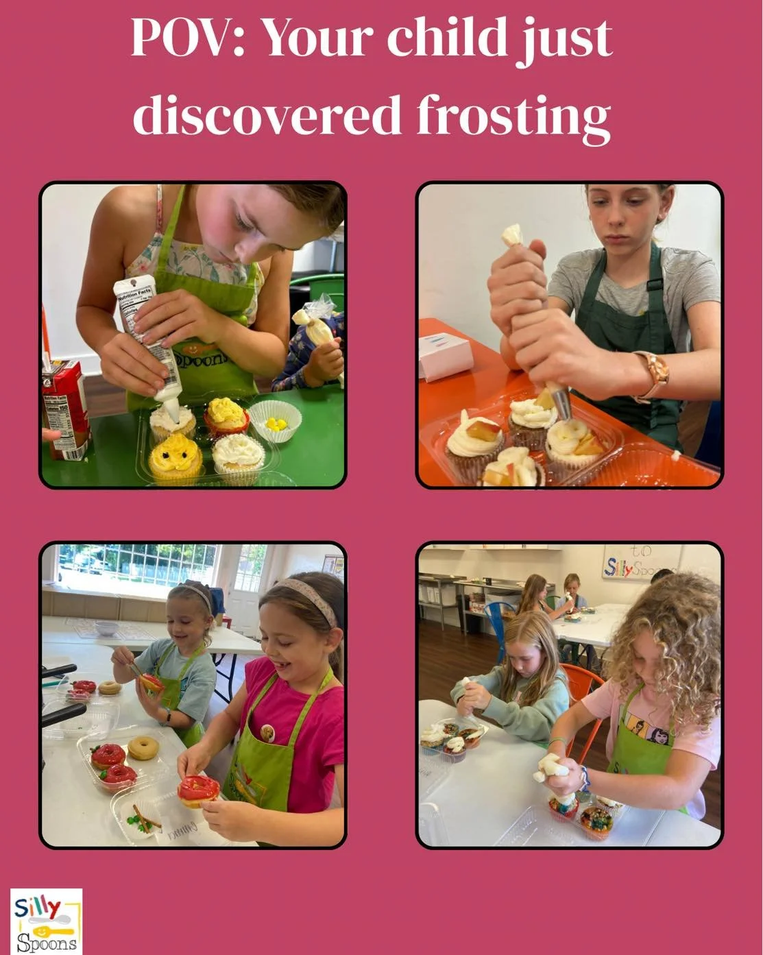 We &hearts;️ frosting!

It comes in many colors and can go on cupcakes, cookies, donuts, and more! 🧁🍩 Bakers can pipe or spread the sugary goodness onto their delicious handmade treats. 😋

#warringtonpa #sillyspoons #buckscountypa #buckscountybusi