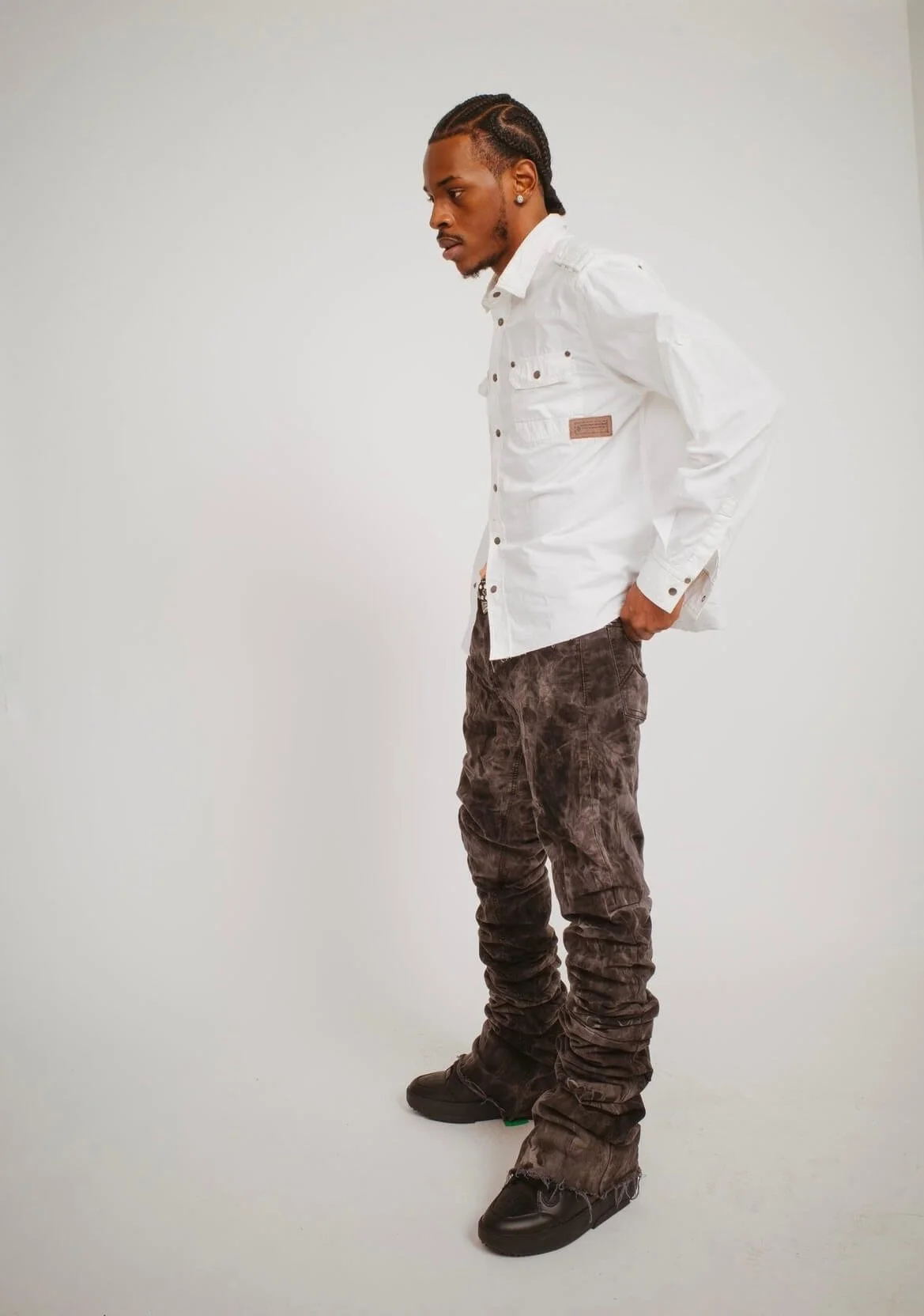 Stacked American Eagle Charcoal Jeans 2.jpeg