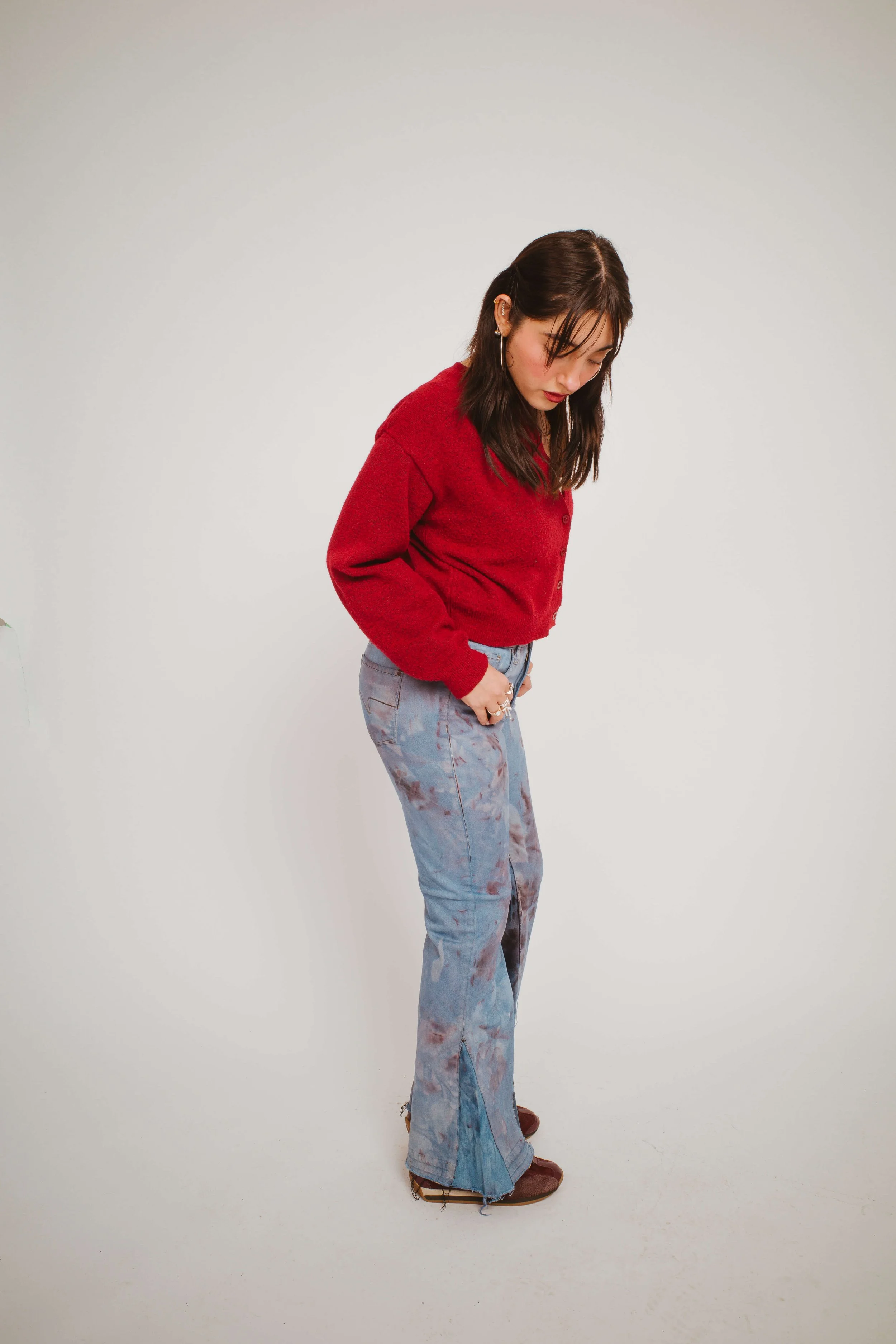 Flared Blueberry Santana Jeans 1.jpeg
