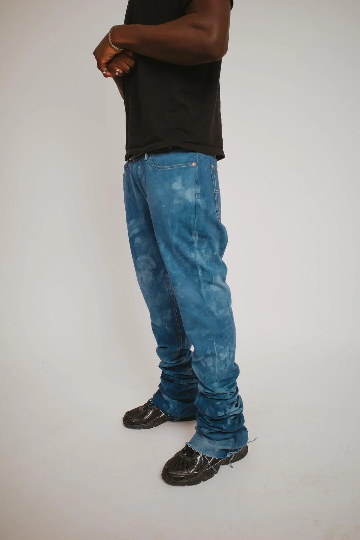 Stacked Blue Levi 541 Jeans