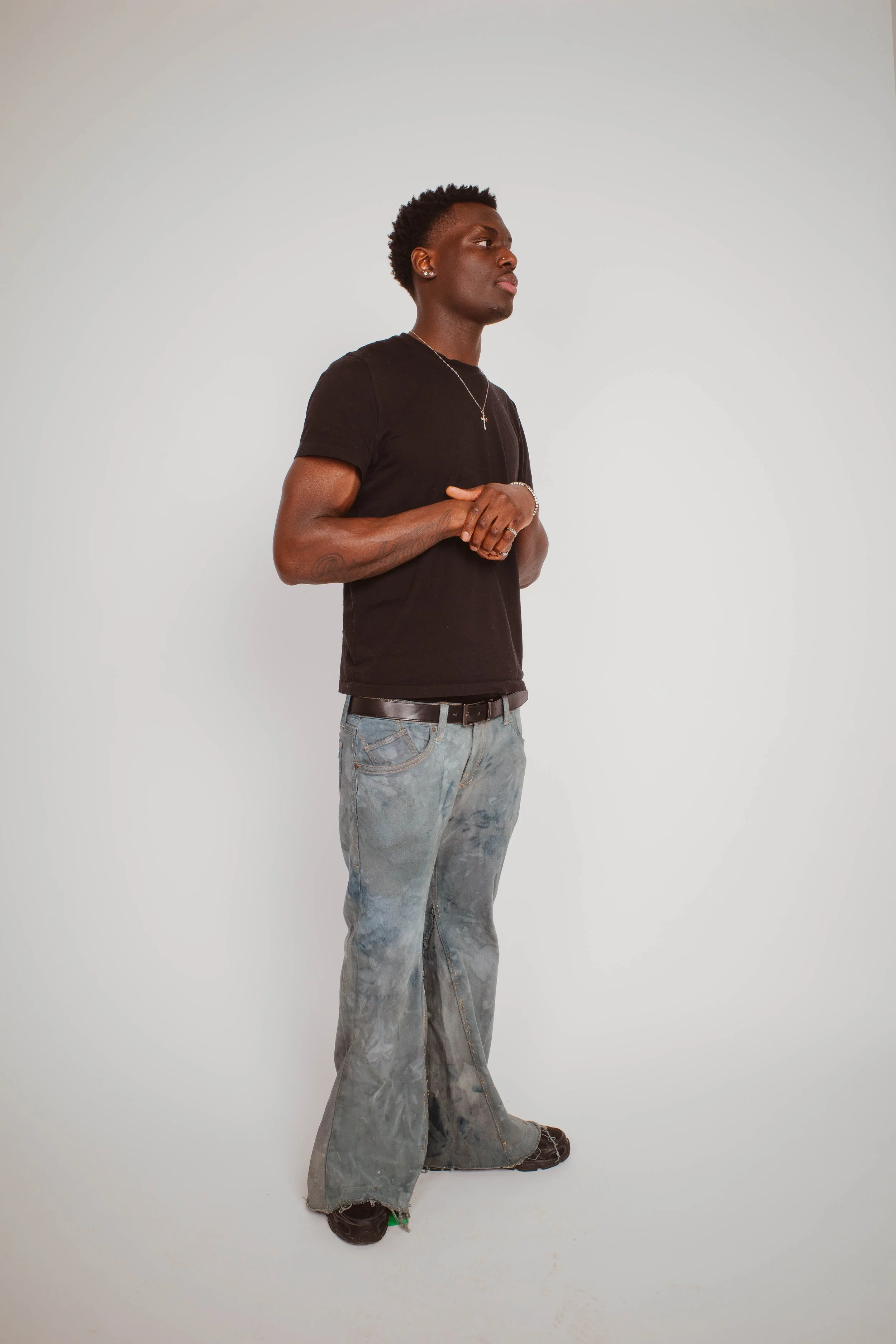 Rock & Republic Flared Deep Moss Jeans 2.jpeg