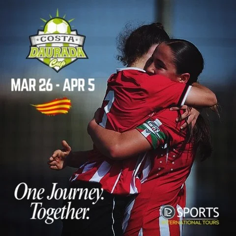 @plsportstours 🤩 @costadauradacup 

🌍 ONE JOURNEY. TOGETHER.

This Spring Break, we take the game we love to the Golden Coast of Catalonia 🇪🇸.
From the bright lights of Barcelona to the golden beaches of Salou, we&rsquo;ll train, compete, and gro