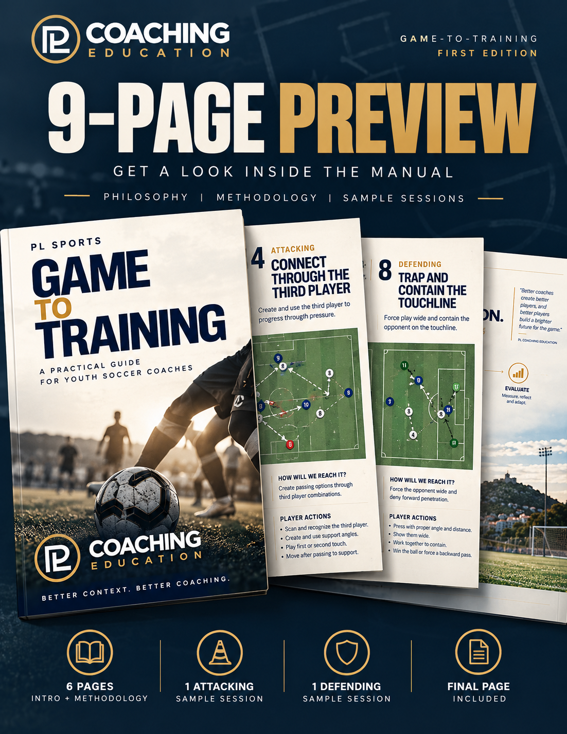 Game-to-Training | FREE Soccer Coaching Manual Preview – 9-Page PDF