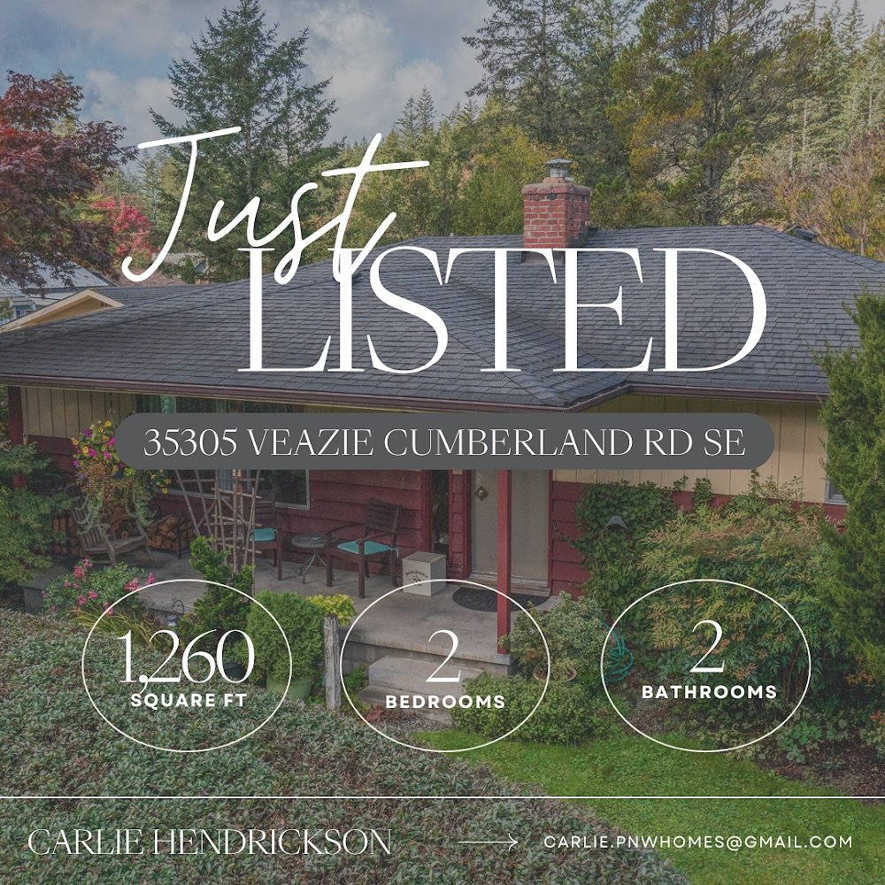 New listing! 🥳

🔑 Welcome to this 2 bed, 1.75 bath, 1,260 SF rambler in the quiet little town of Cumberland! 

🏡 Inside you will find a cozy family room with a wood-burning fireplace, kitchen with eating space, a spacious utility room with .75 bat