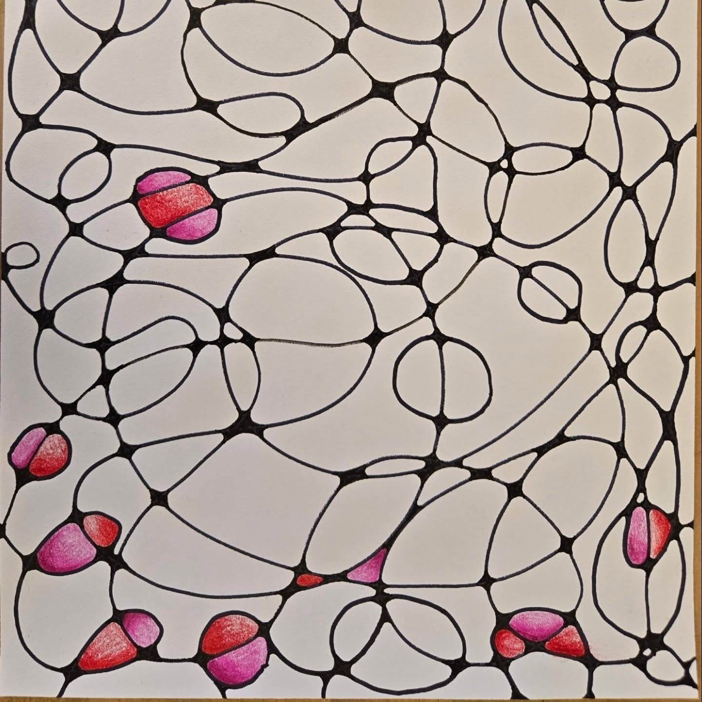 Today's prompt: neurographic art. This is a meditative process that anyone can do, even people who don't consider themselves artists. 
・・・
#arttherapy #arttherapist #curiousspacetherapy #dcarttherapy #privatepractice #therapy #aCreativeDC #extraordin