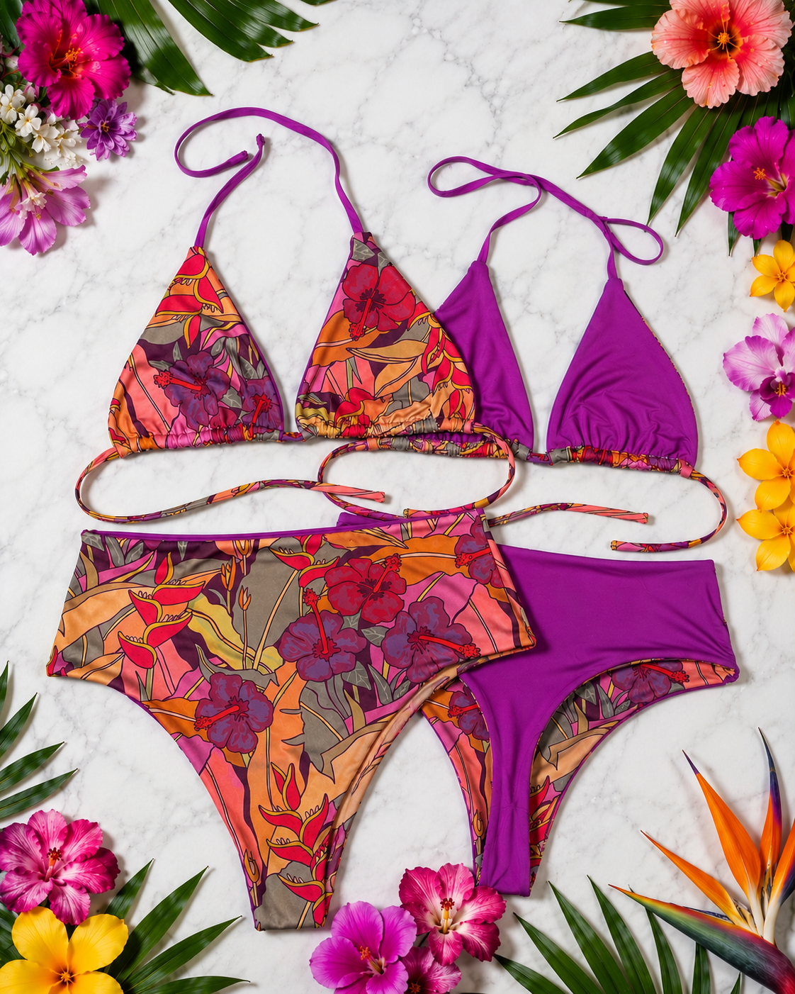 Electric Jungle Two Piece