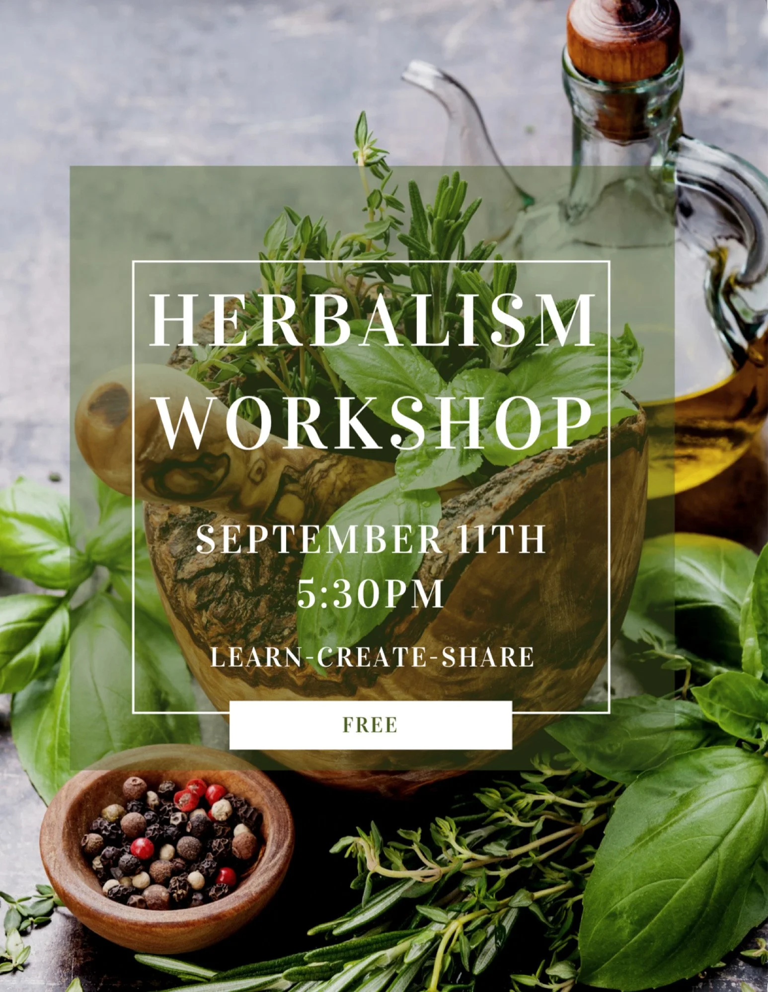 Seed Saving Herbalism Workshop