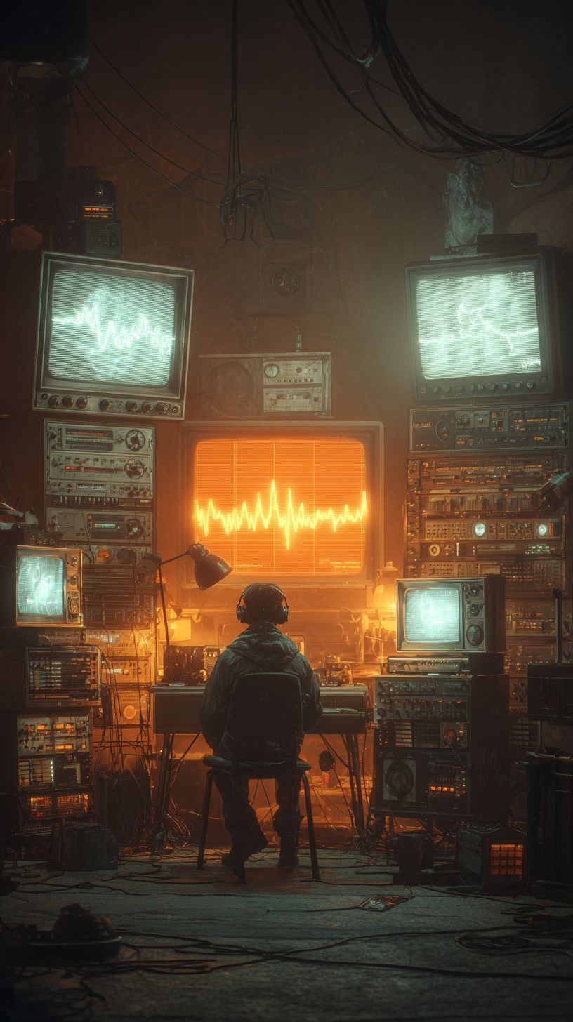 "When the Static Starts Talking Back" a talk about EVPs