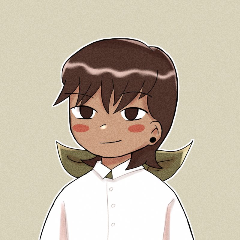 Internet friend's OC for an art trade