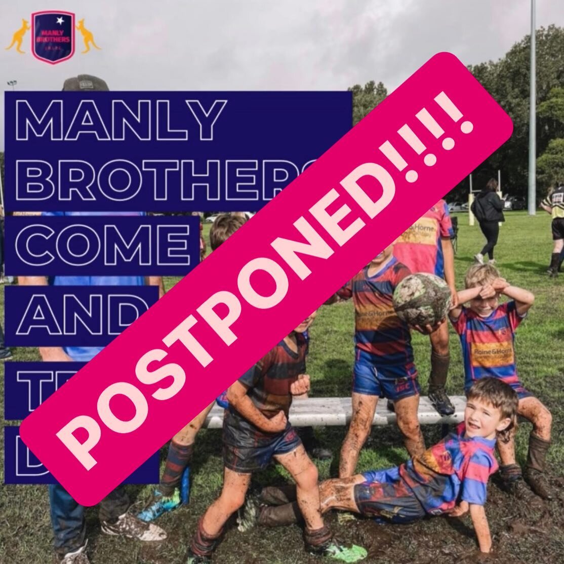 Unfortunately due to the heat all Junior Rugby League come and try sessions have been cancelled for this afternoon. 

We&rsquo;ll update everyone with a revised date once they have been announced. Stay hydrated peeps!! 🔥🧊
