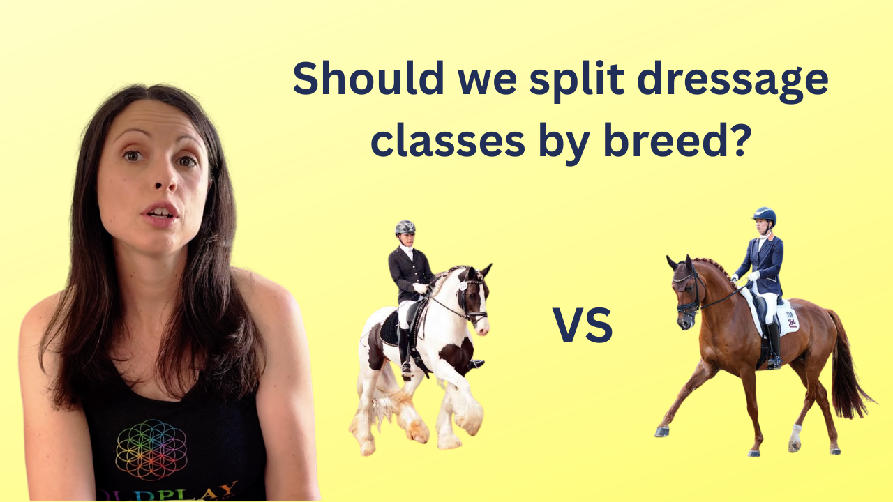 Splitting dressage!?
