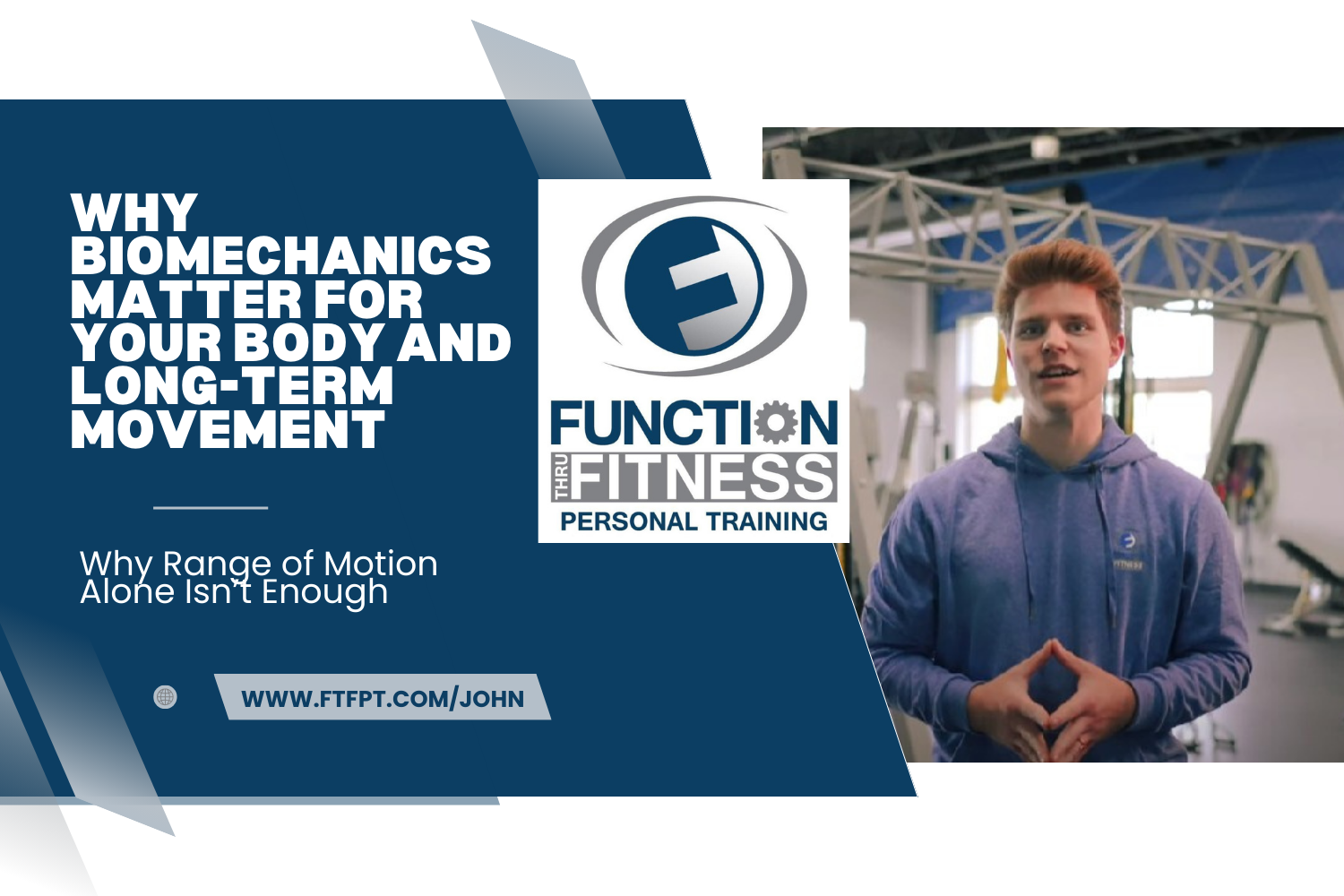 Movement analysis session at Function Thru Fitness showing why biomechanics matters for reducing pain and improving strength in Green Bay WI