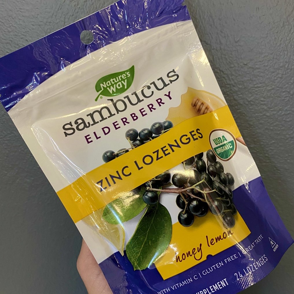 Sambucus Elderberry Zinc Lozenges
