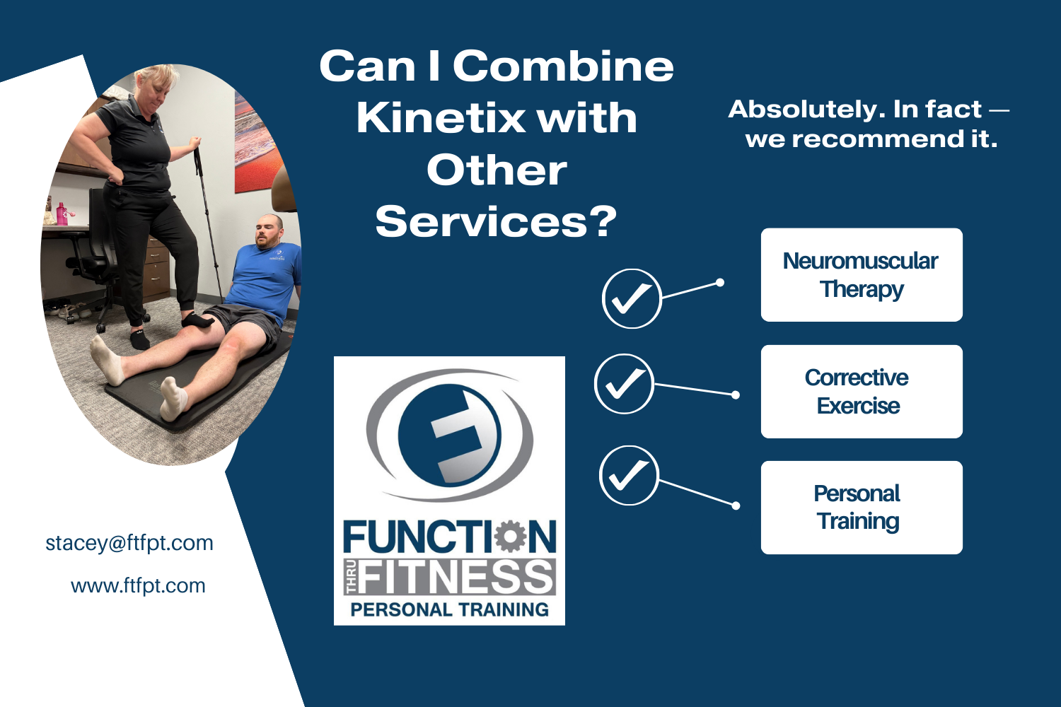 Can Kinetix Be Combined with Other Services at Function Thru Fitness?