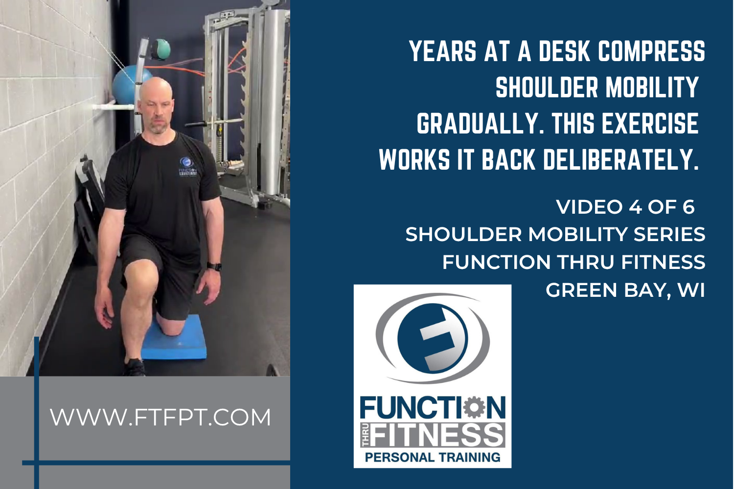 Half Kneeling Windmill: Reclaiming the Shoulder Mobility That Years of Sitting Takes Away
